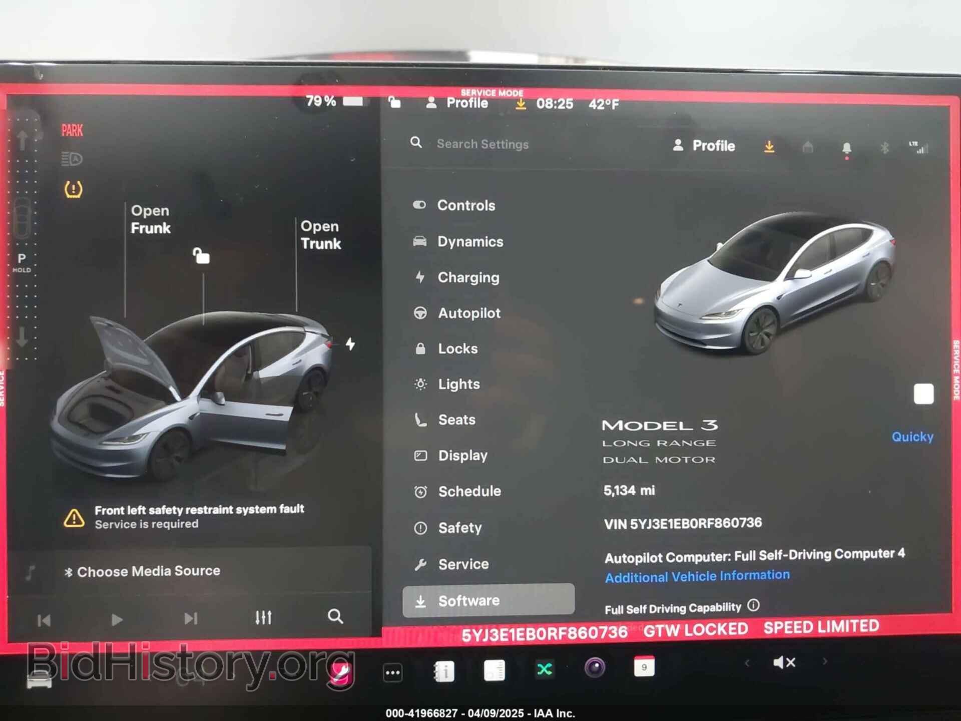 2024 TESLA MODEL 3 - VIN: 5YJ3E1EB0RF860736 - Фото 7