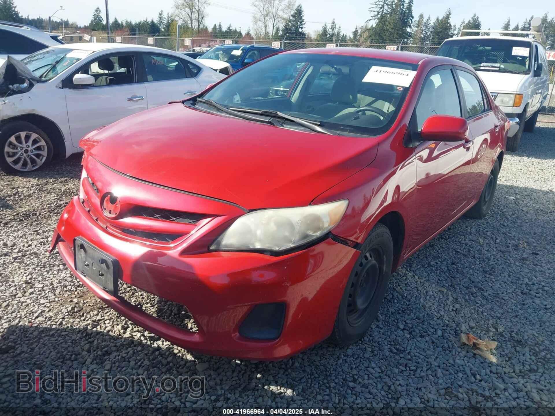 2011 TOYOTA COROLLA - VIN: 2T1BU4EE2BC634962 - Фото 2