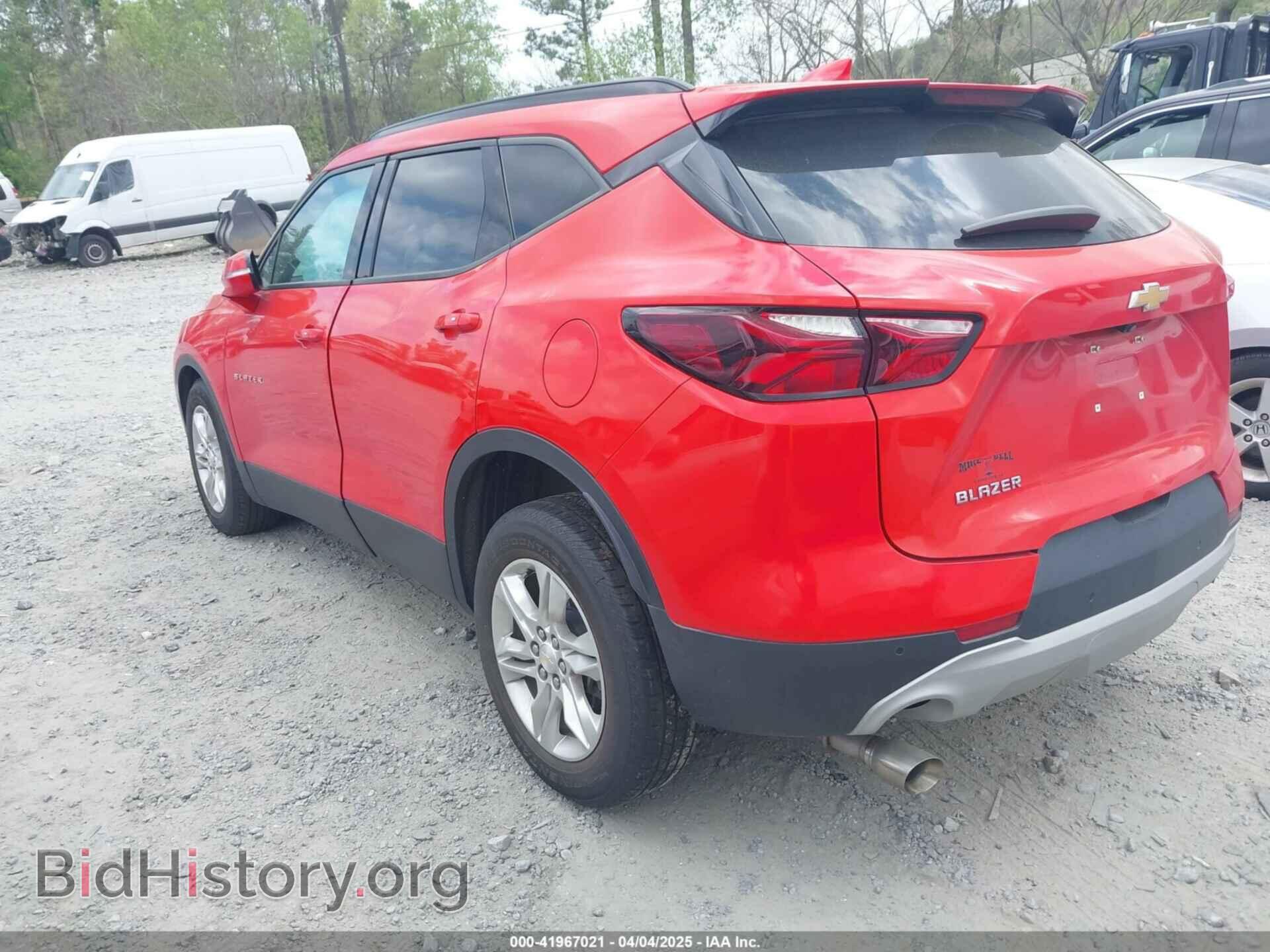 2021 CHEVROLET BLAZER - VIN: 3GNKBCRSXMS542575 - Фото 3