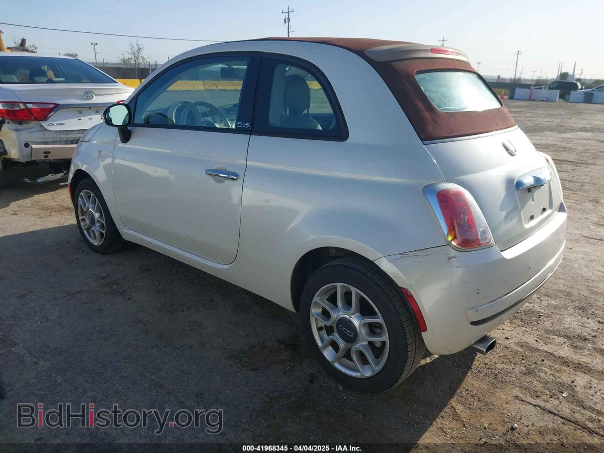 2012 FIAT 500C - VIN: 3C3CFFDR6CT321723 - Photo 3