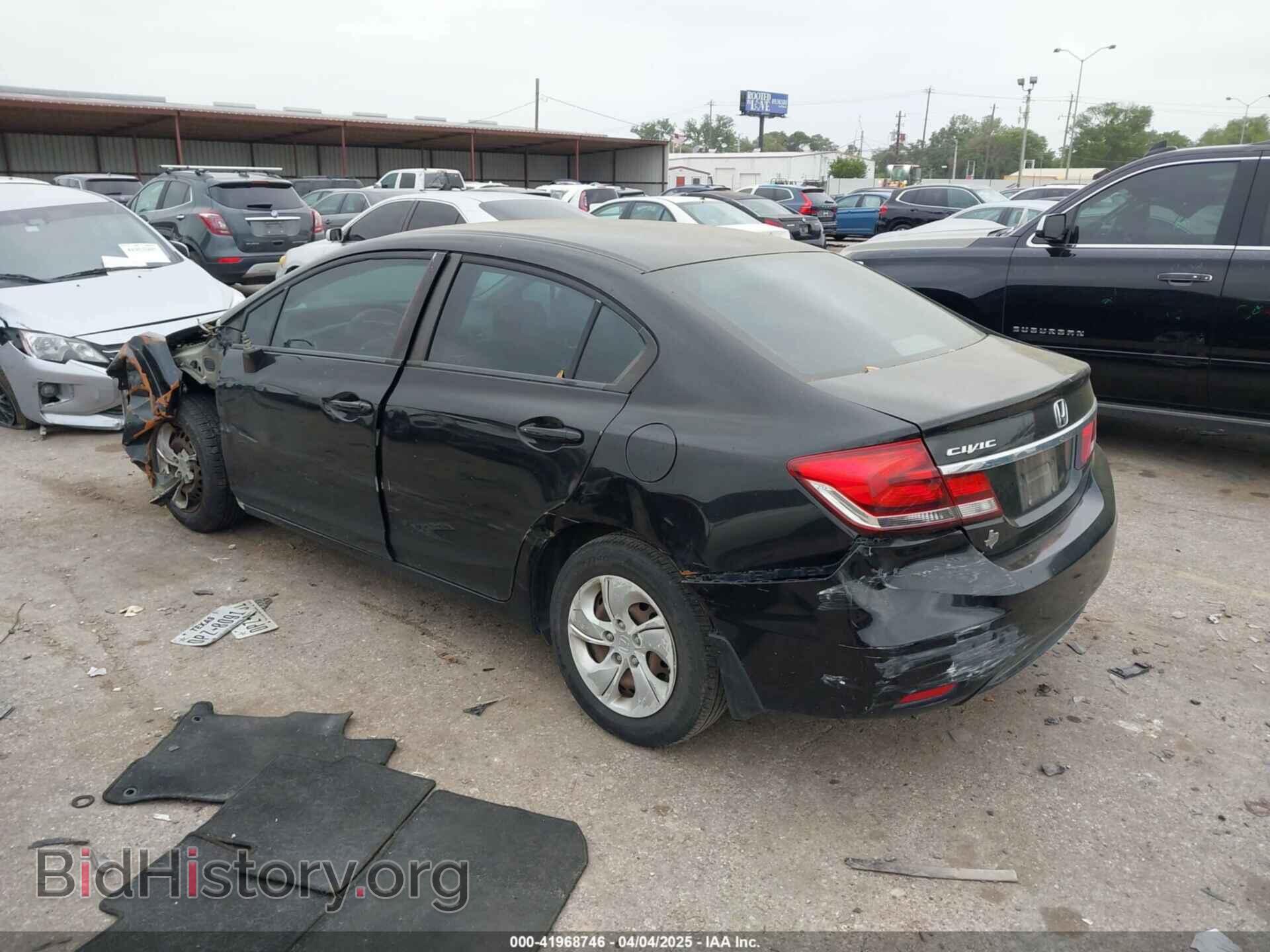 2013 HONDA CIVIC - VIN: 2HGFB2F58DH560614 - Фото 3