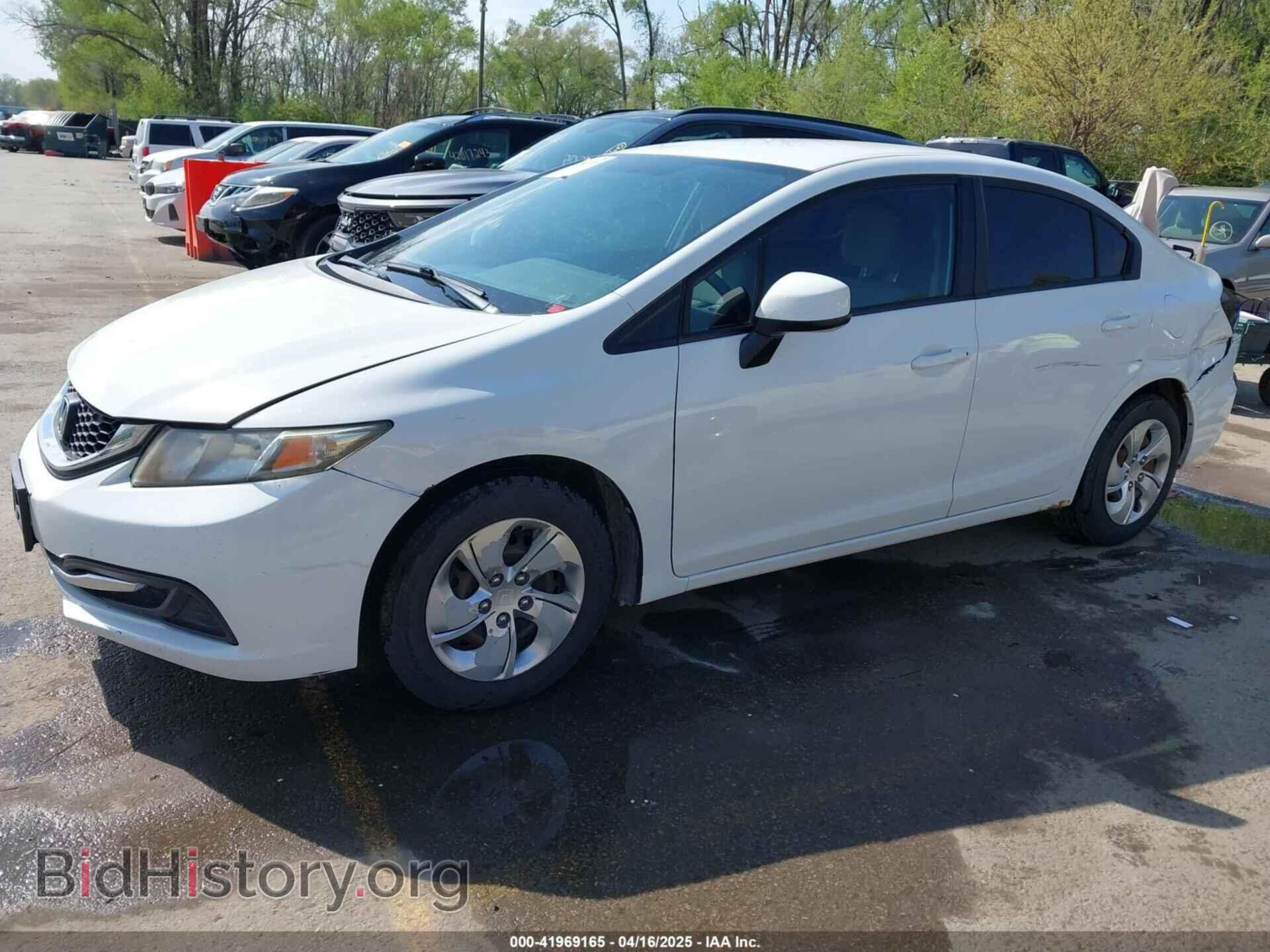 2013 HONDA CIVIC - VIN: 2HGFB2F54DH550601 - Фото 2