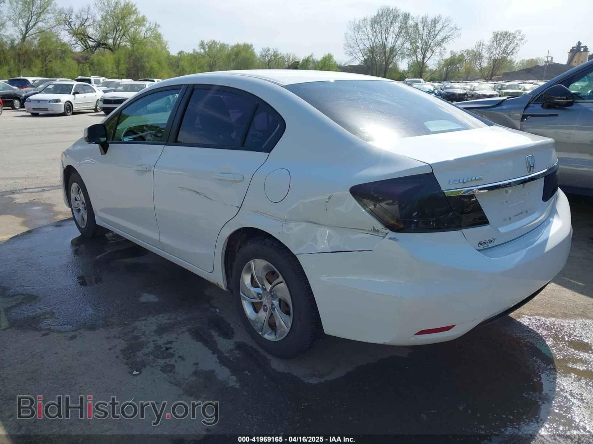 2013 HONDA CIVIC - VIN: 2HGFB2F54DH550601 - Фото 3