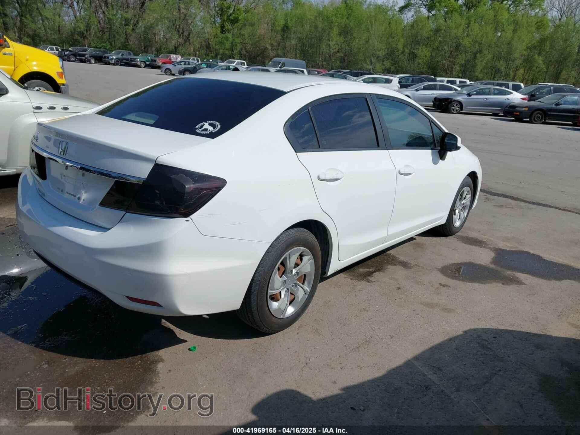 2013 HONDA CIVIC - VIN: 2HGFB2F54DH550601 - Фото 4