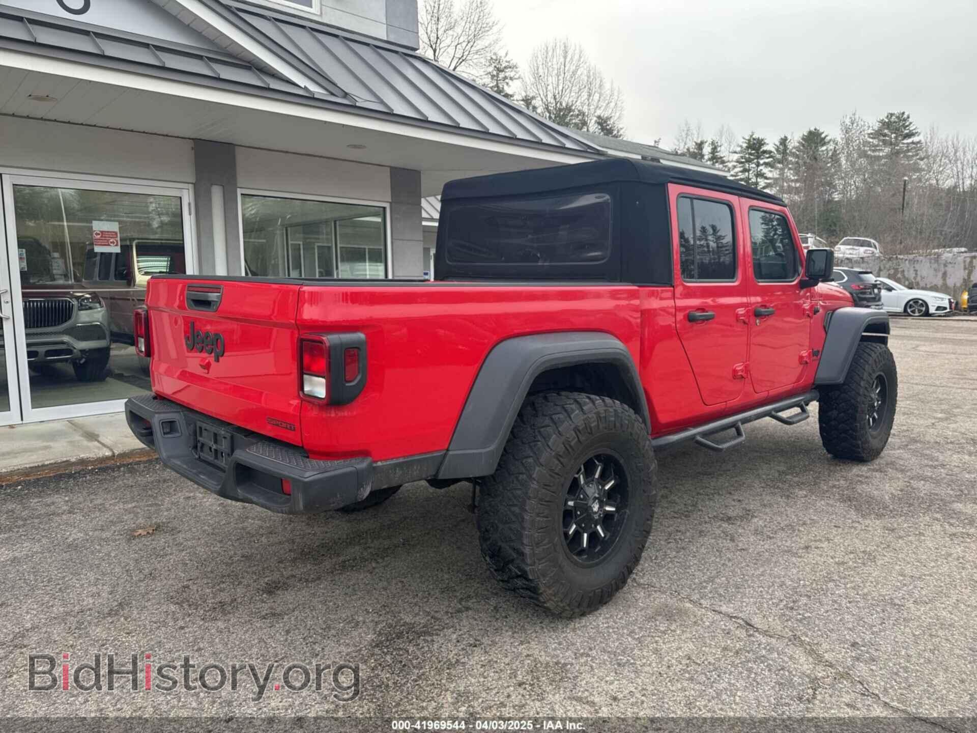 2020 JEEP GLADIATOR - VIN: 1C6HJTAG7LL130901 - Фото 4