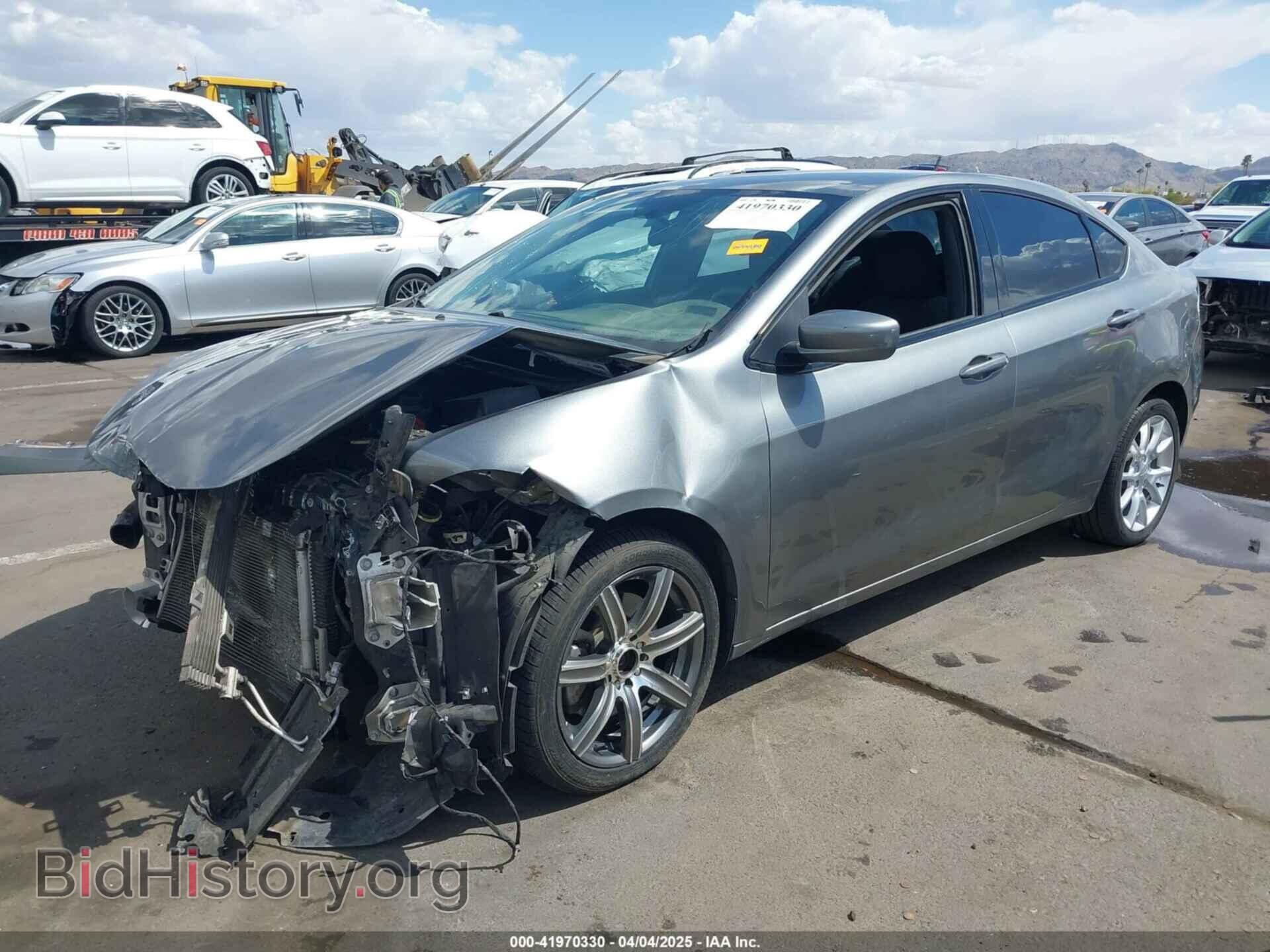2013 DODGE DART - VIN: 1C3CDFBA7DD343336 - Фото 2