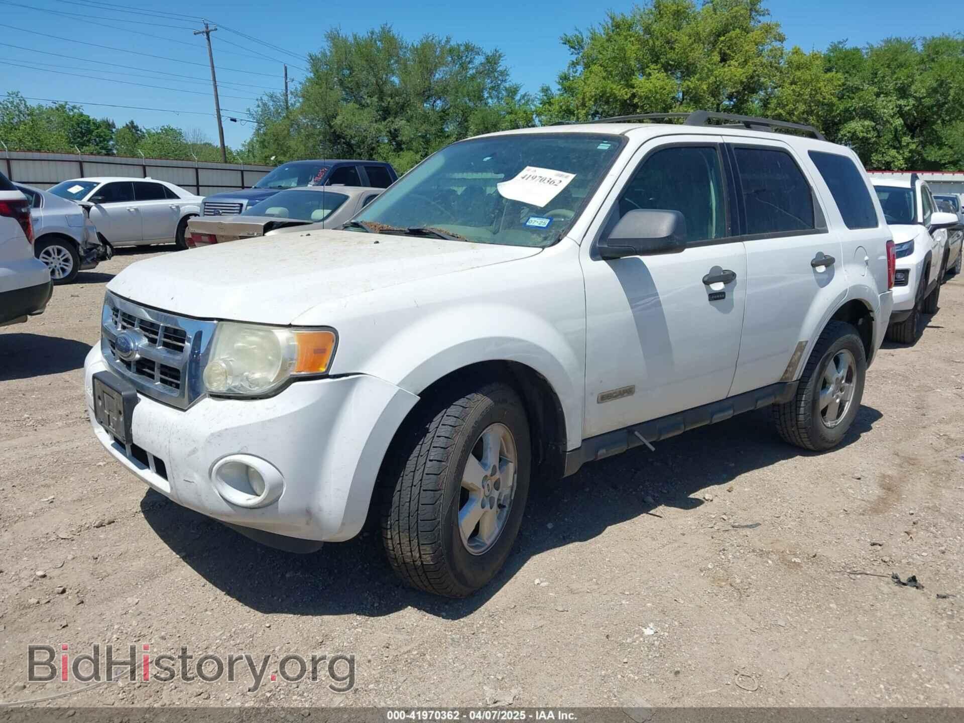2008 FORD ESCAPE - VIN: 1FMCU03Z48KE31335 - Фото 2