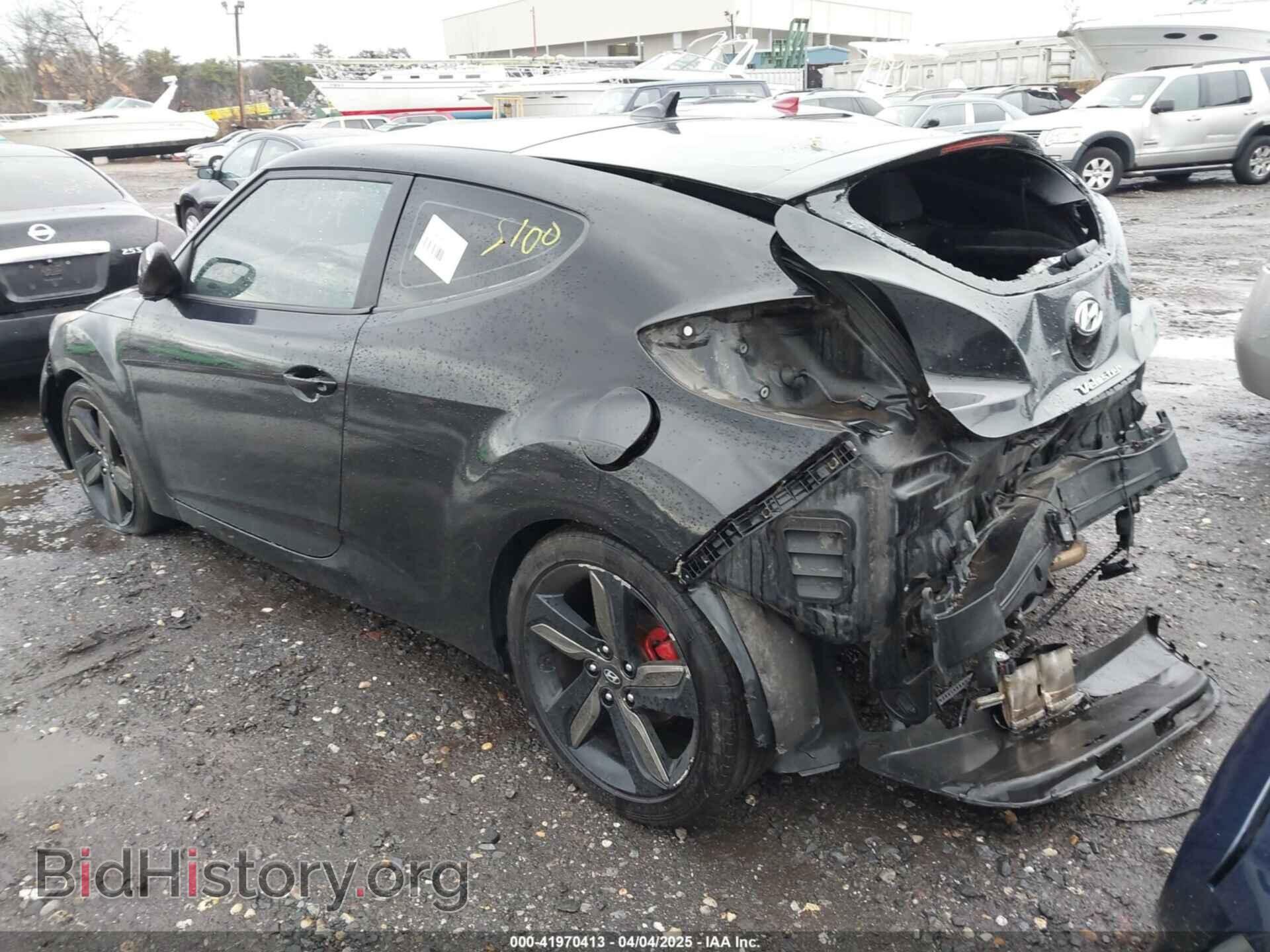 2014 HYUNDAI VELOSTER - VIN: KMHTC6AD3EU211309 - Фото 3