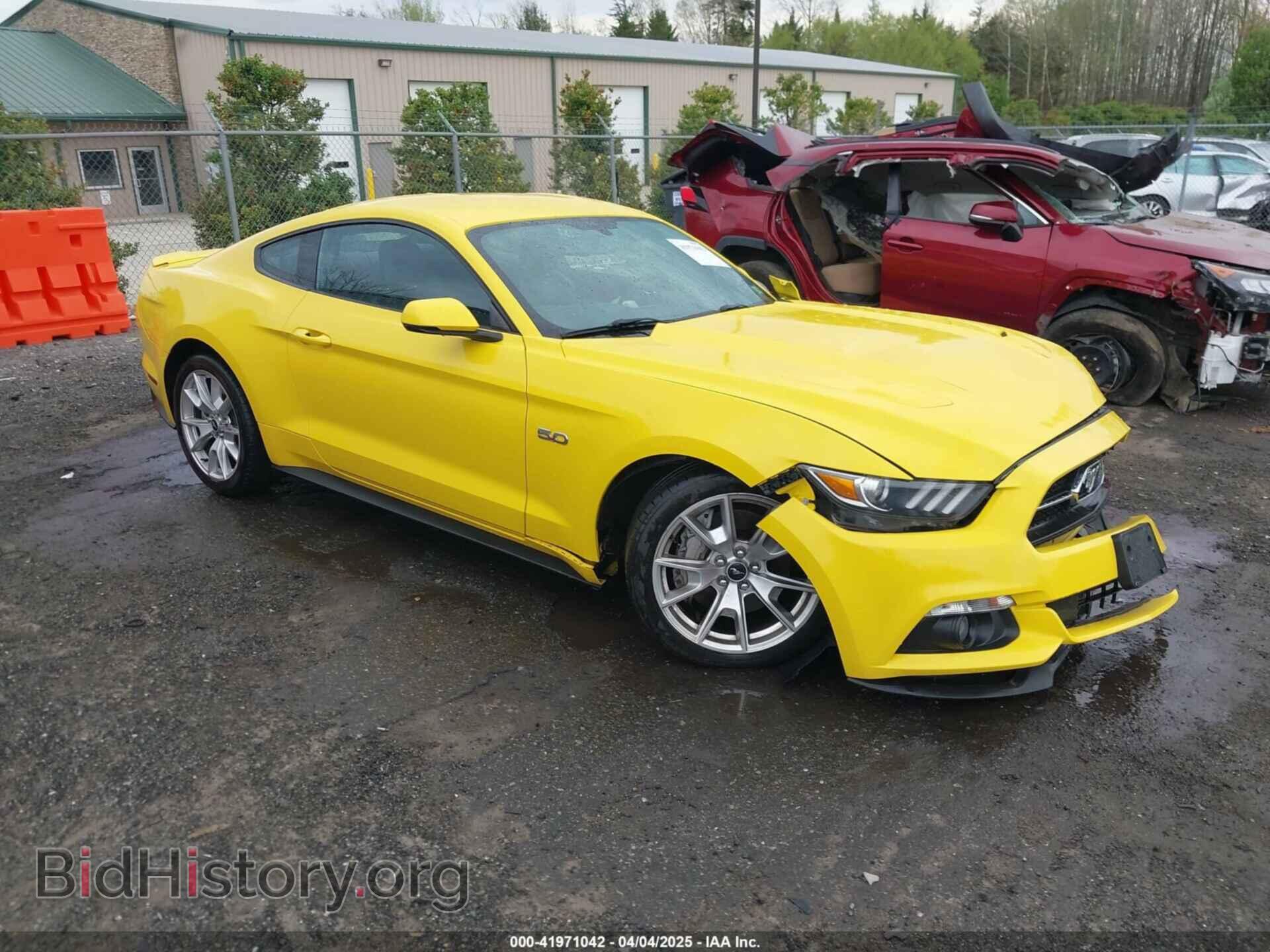 Фотография 1FA6P8CF8F5300097 - FORD MUSTANG 2015