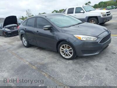 2017 Ford FOCUS SE, gray — VIN 1FADP3F25HL302004, IAAI