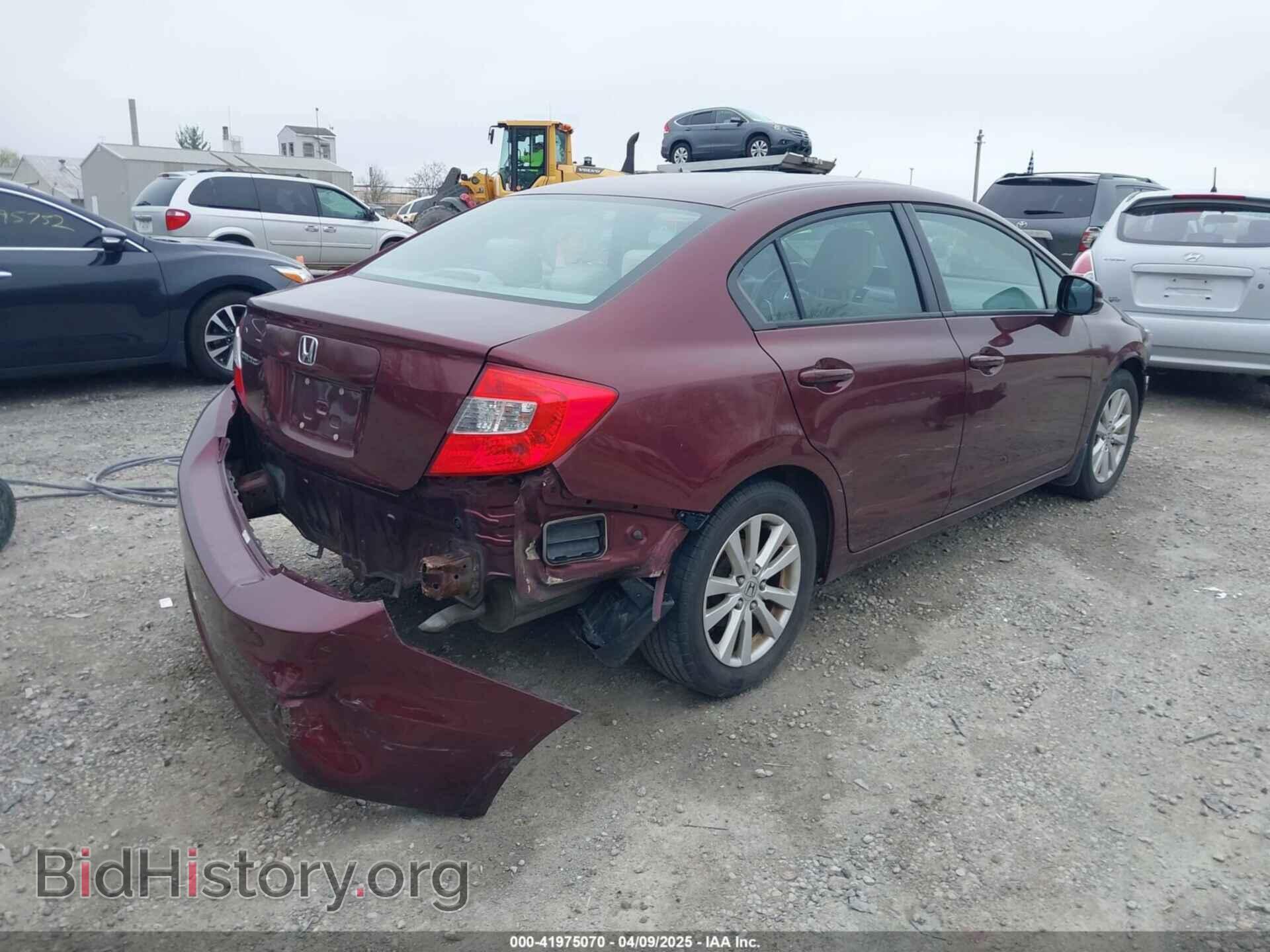 2012 HONDA CIVIC - VIN: 19XFB2F80CE036750 - Фото 4