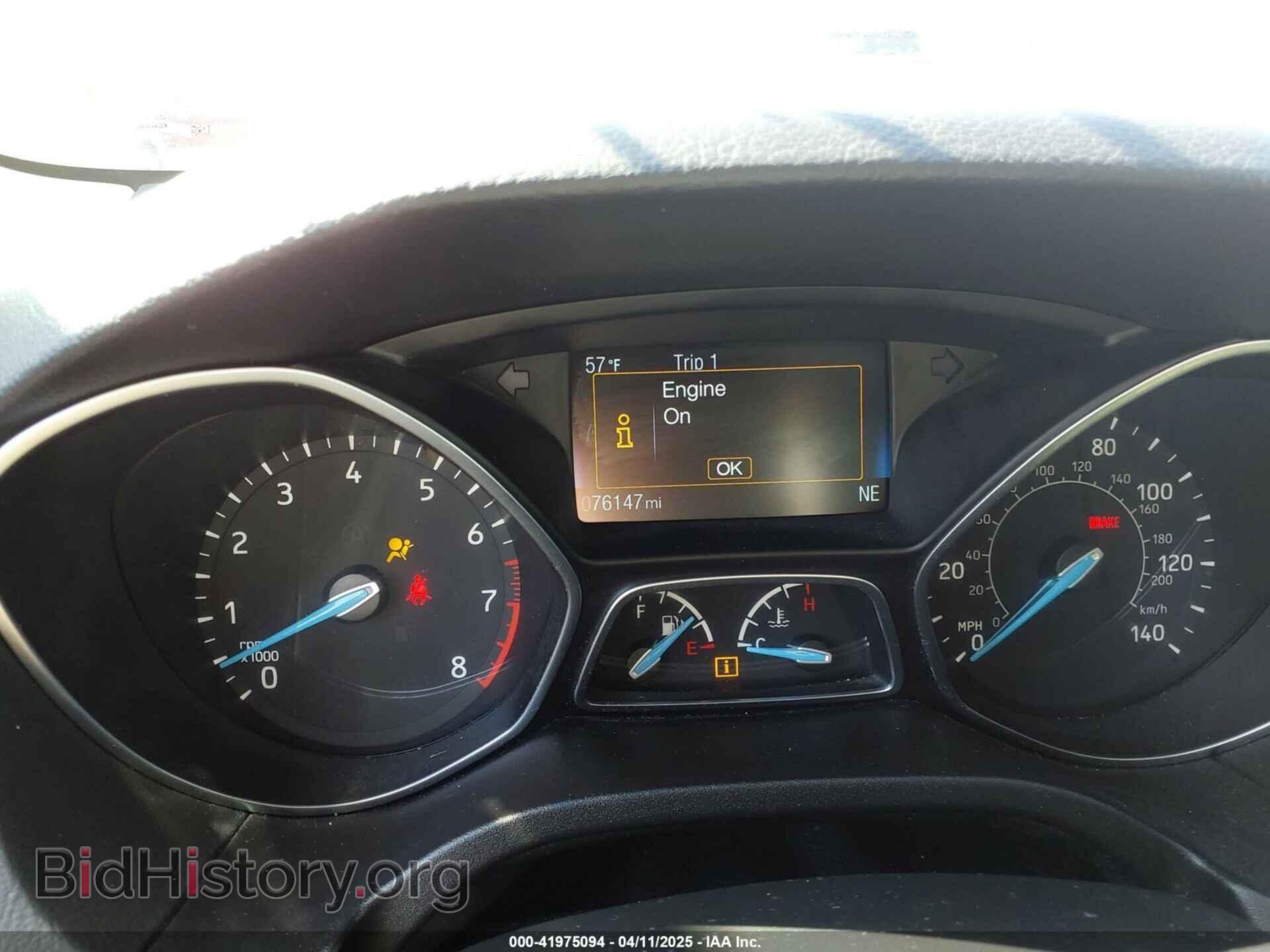 2016 FORD FOCUS - VIN: 1FADP3F29GL347574 - Фото 7