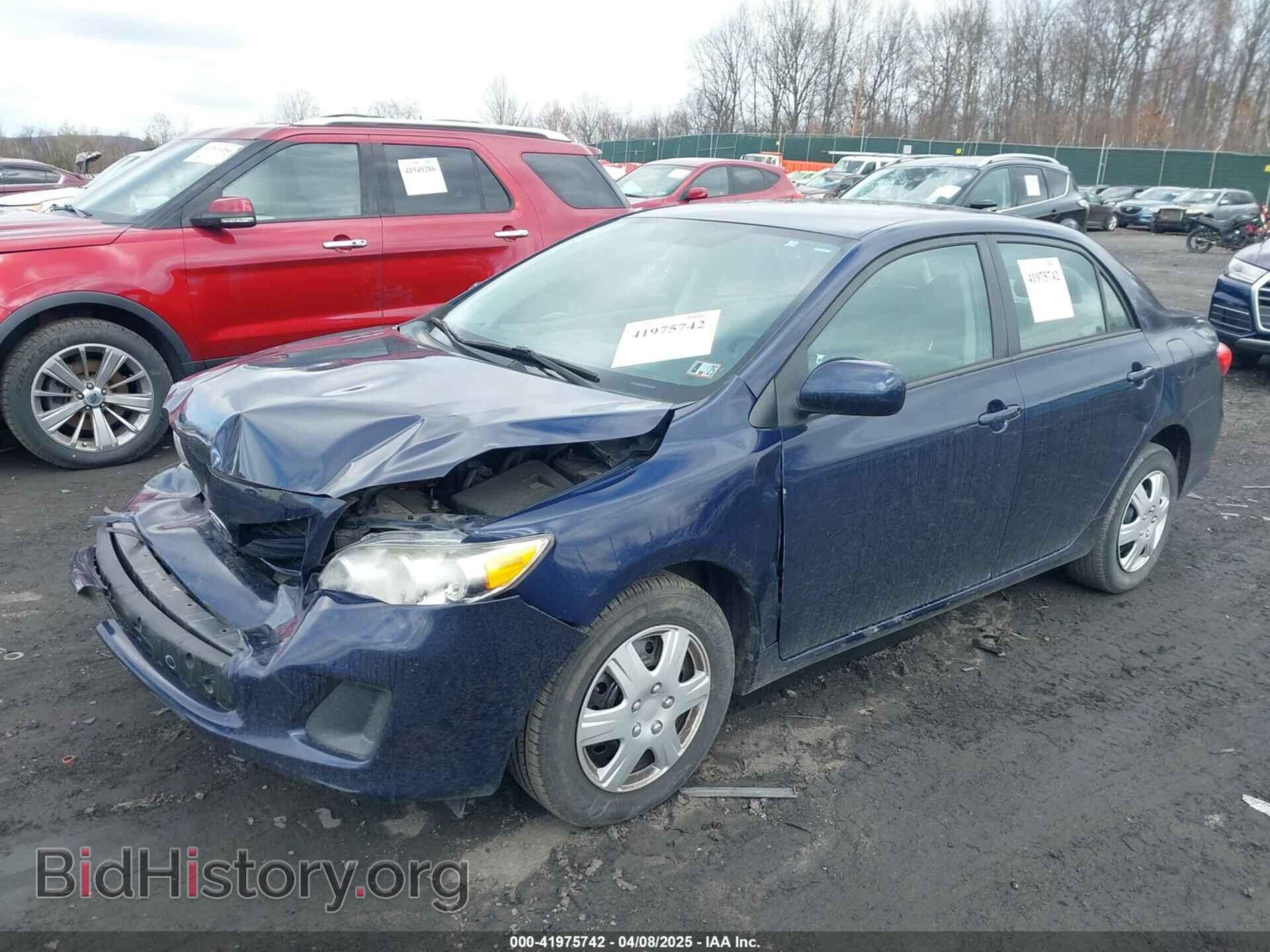 2011 TOYOTA COROLLA - VIN: 2T1BU4EE2BC671994 - Фото 2