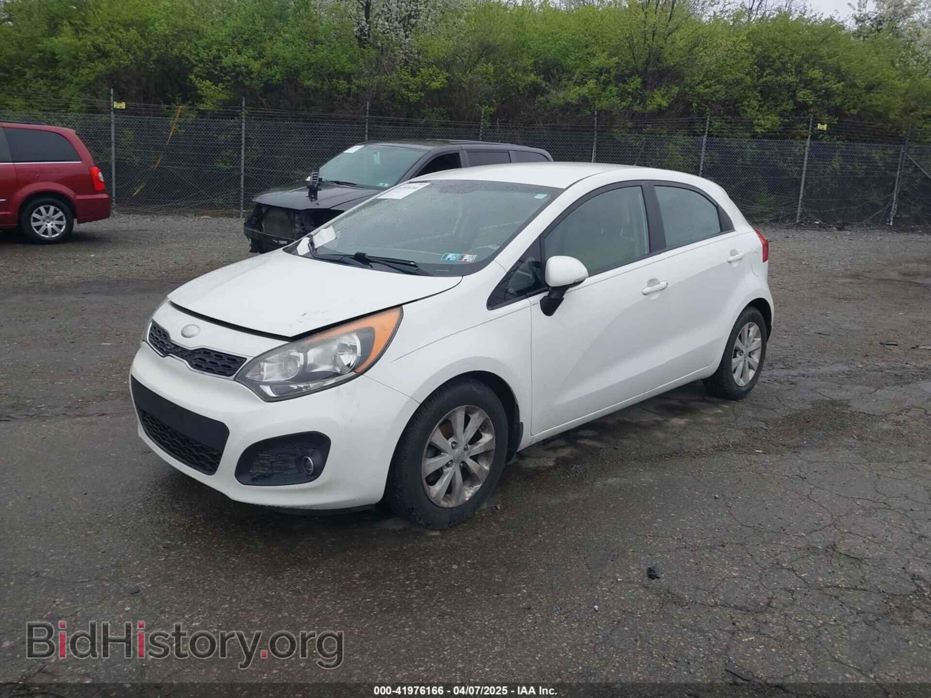 2013 KIA RIO - VIN: KNADN5A34D6245263 - Фото 2