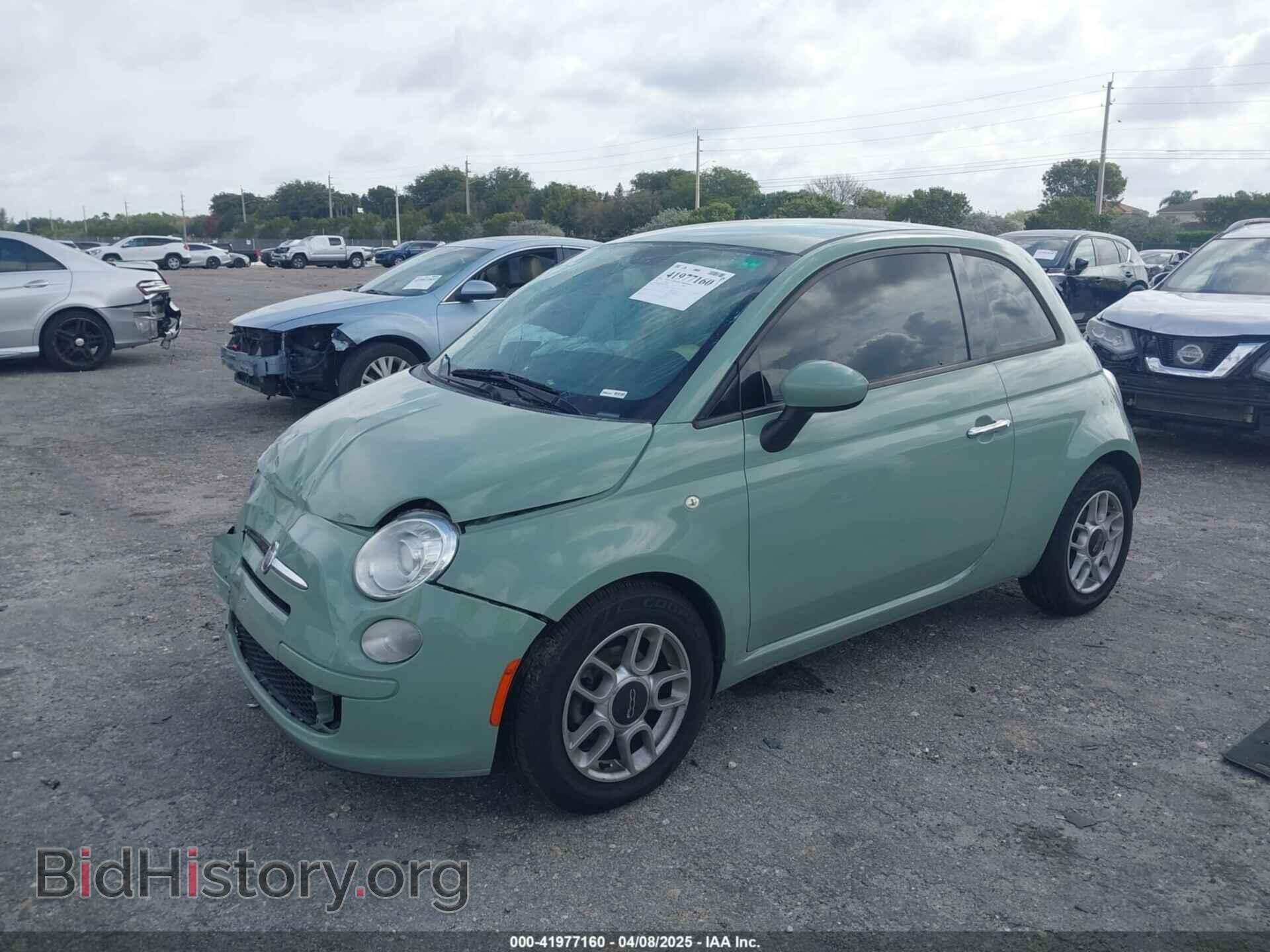 2013 FIAT 500 - VIN: 3C3CFFAR9DT743541 - Photo 2