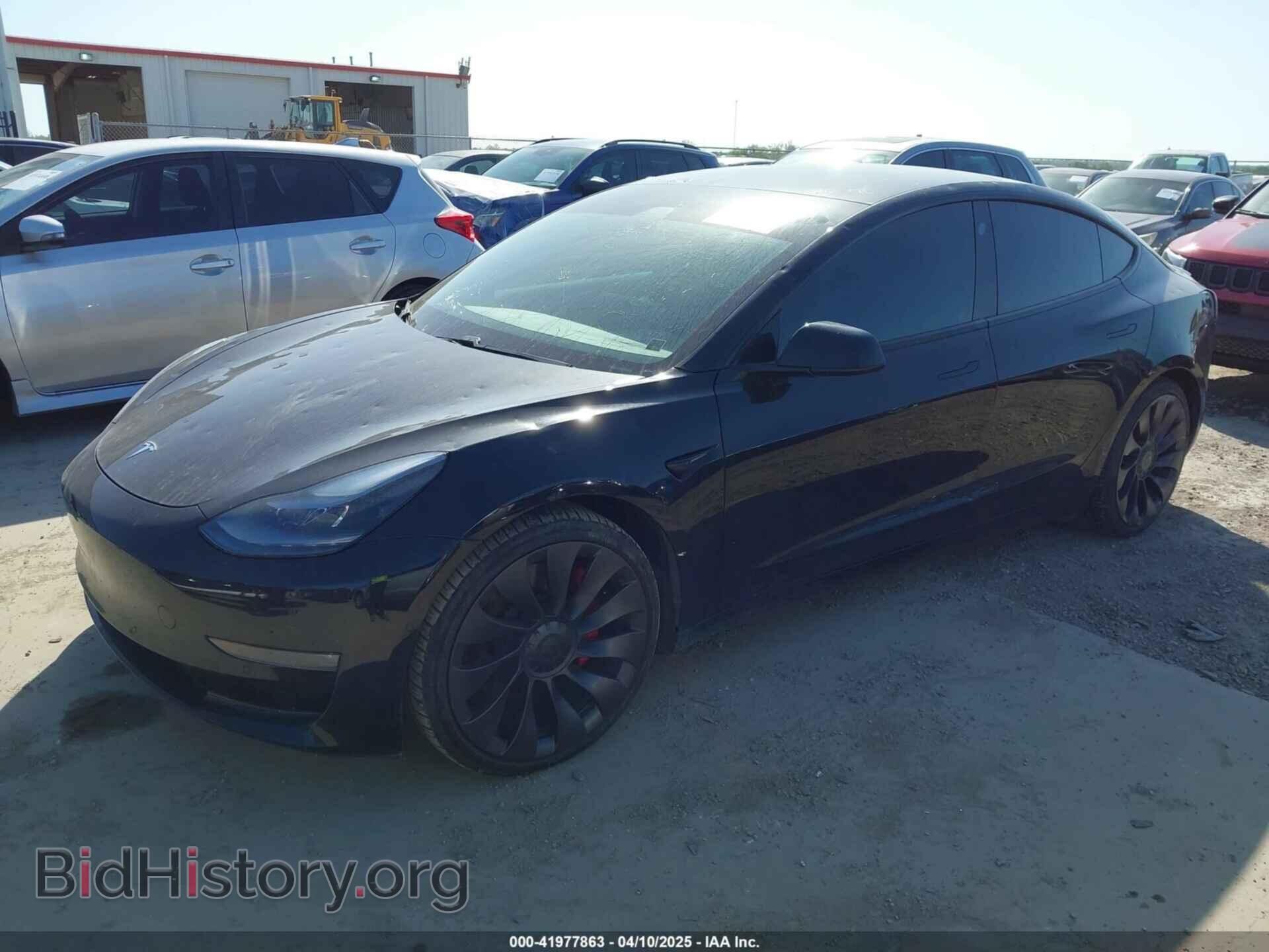 2021 TESLA MODEL 3 - VIN: 5YJ3E1EC9MF026546 - Фото 2