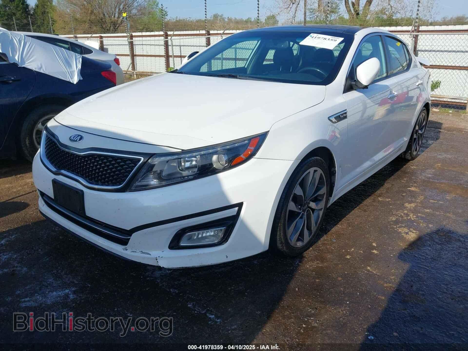 2015 KIA OPTIMA - VIN: 5XXGR4A65FG488237 - Фото 2