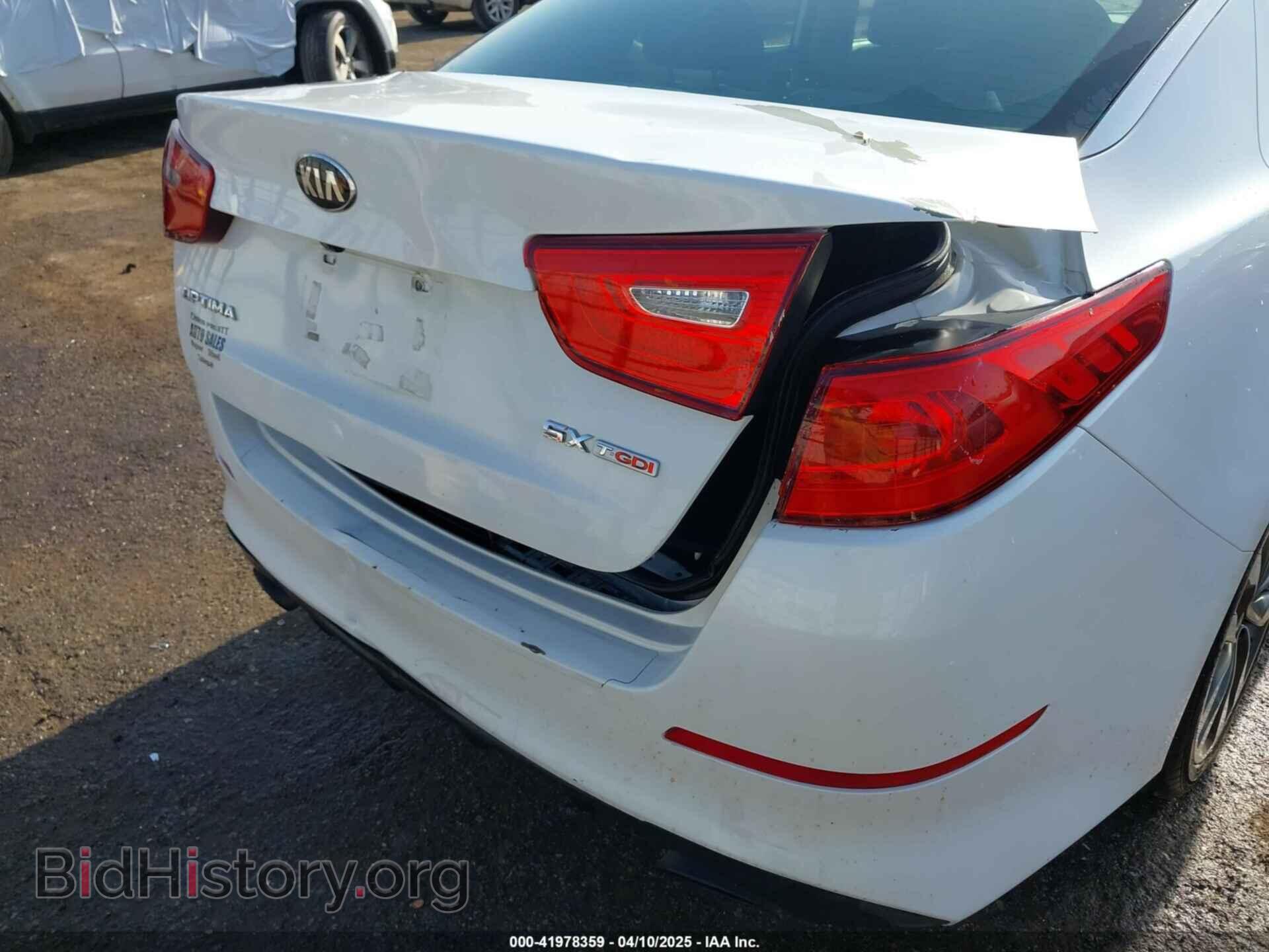 2015 KIA OPTIMA - VIN: 5XXGR4A65FG488237 - Фото 6