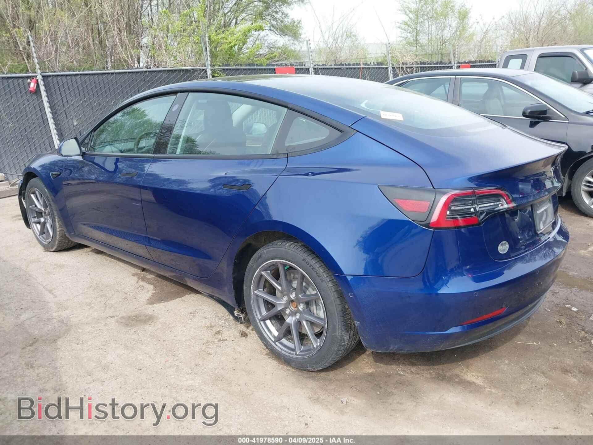 2022 TESLA MODEL 3 - VIN: 5YJ3E1EA9NF189357 - Фото 3
