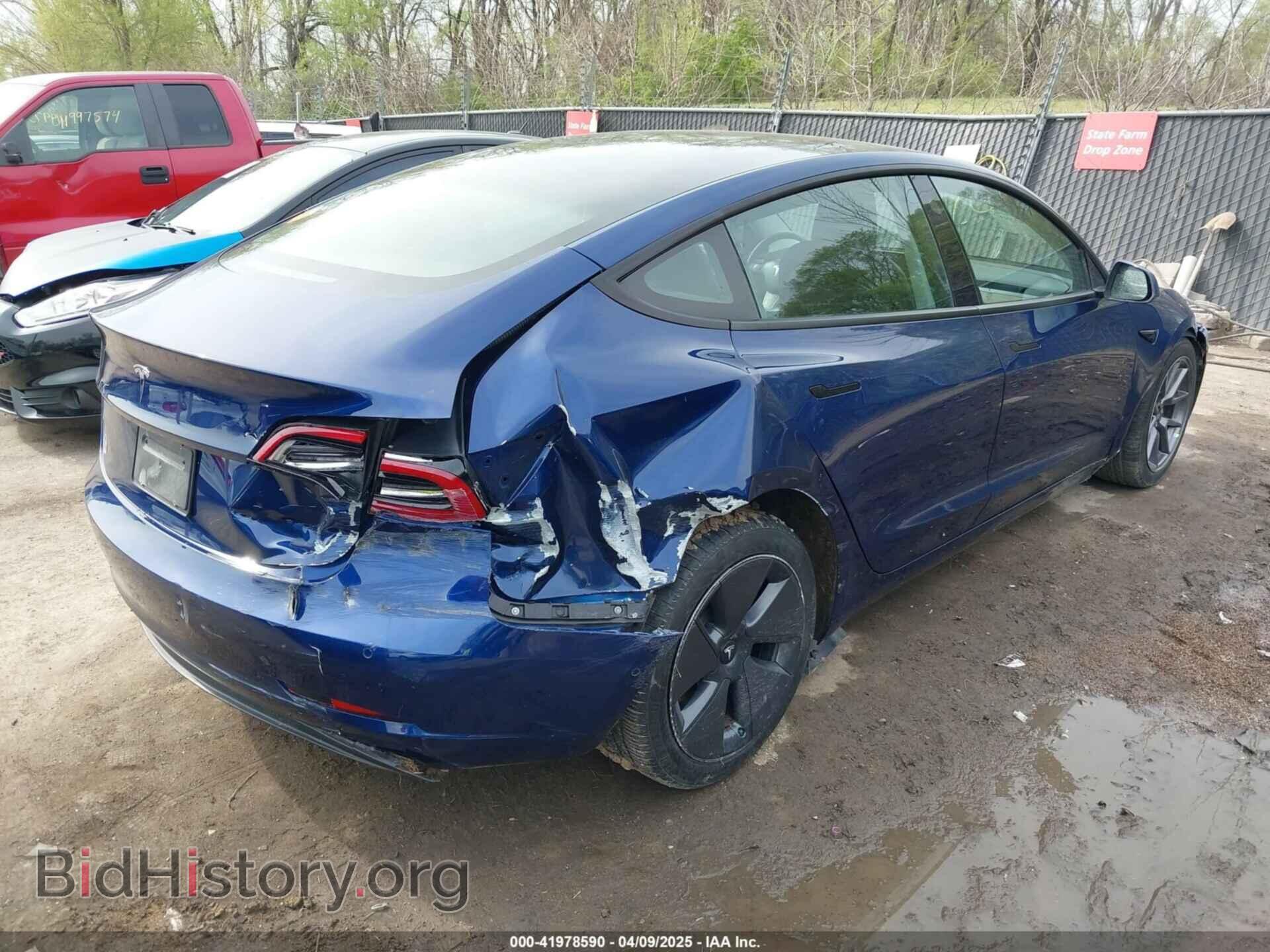 2022 TESLA MODEL 3 - VIN: 5YJ3E1EA9NF189357 - Фото 4
