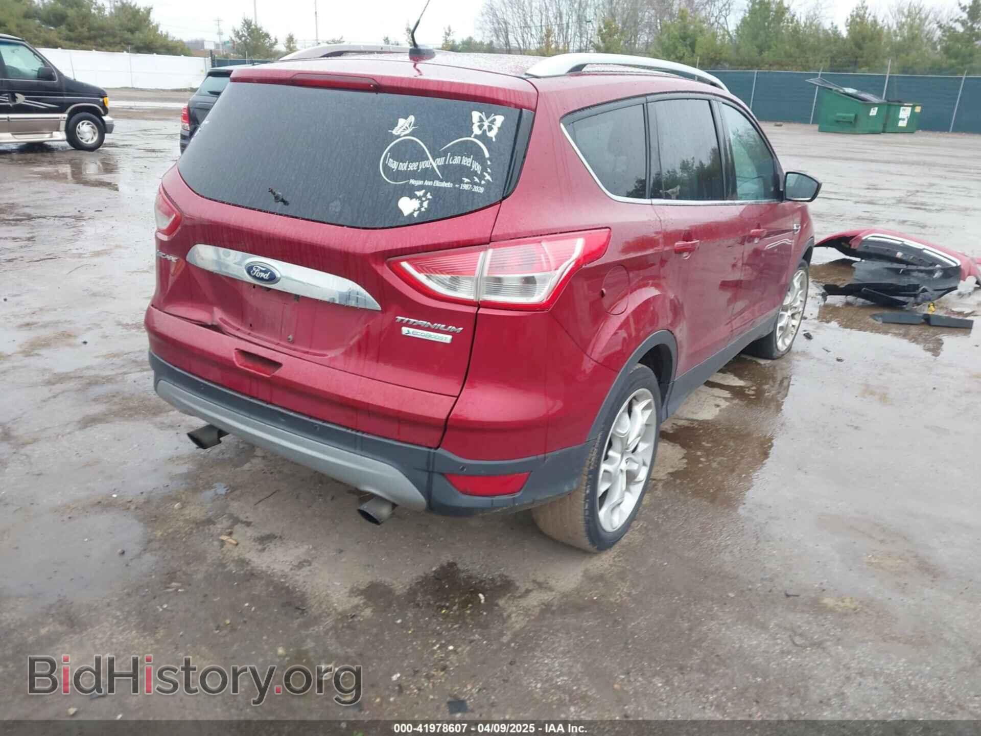 2014 FORD ESCAPE - VIN: 1FMCU0J96EUD93271 - Фото 4