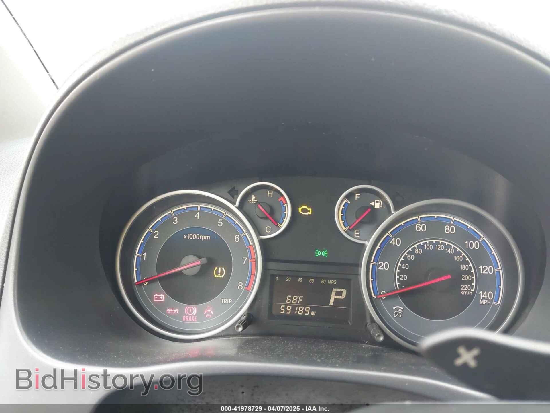 2011 SUZUKI SX4 - VIN: JS2YA5A79B6300005 - Фото 7