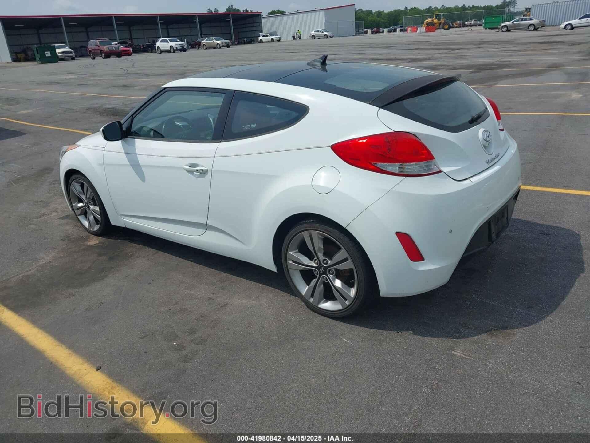 2012 HYUNDAI VELOSTER - VIN: KMHTC6AD9CU077760 - Фото 3