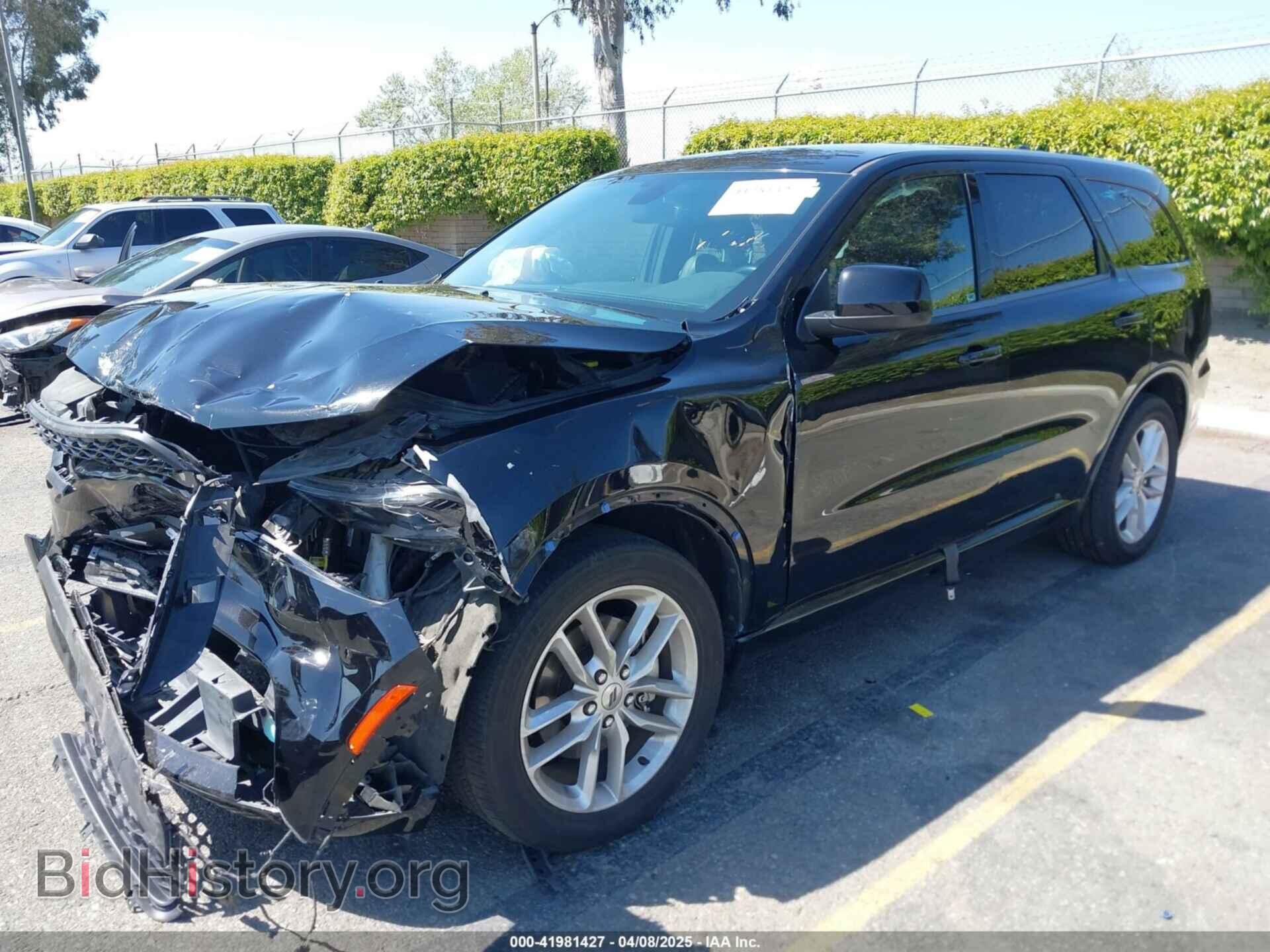 2022 DODGE DURANGO - VIN: 1C4RDHDG4NC130855 - Фото 2