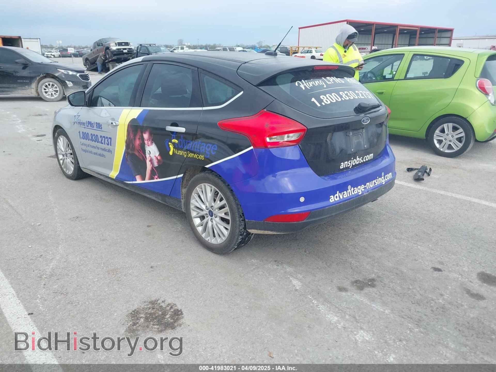 2015 FORD FOCUS - VIN: 1FADP3N2XFL348149 - Фото 3