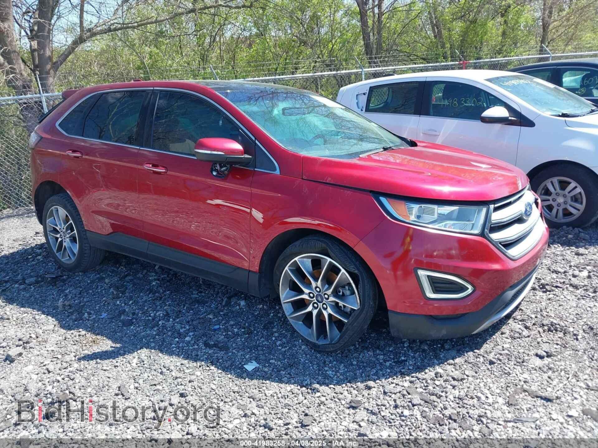 Фотография 2FMPK3K83HBC34846 - FORD EDGE 2017