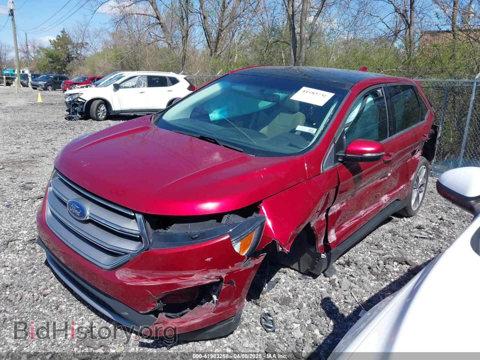2017 FORD EDGE - VIN: 2FMPK3K83HBC34846 - Фото 2