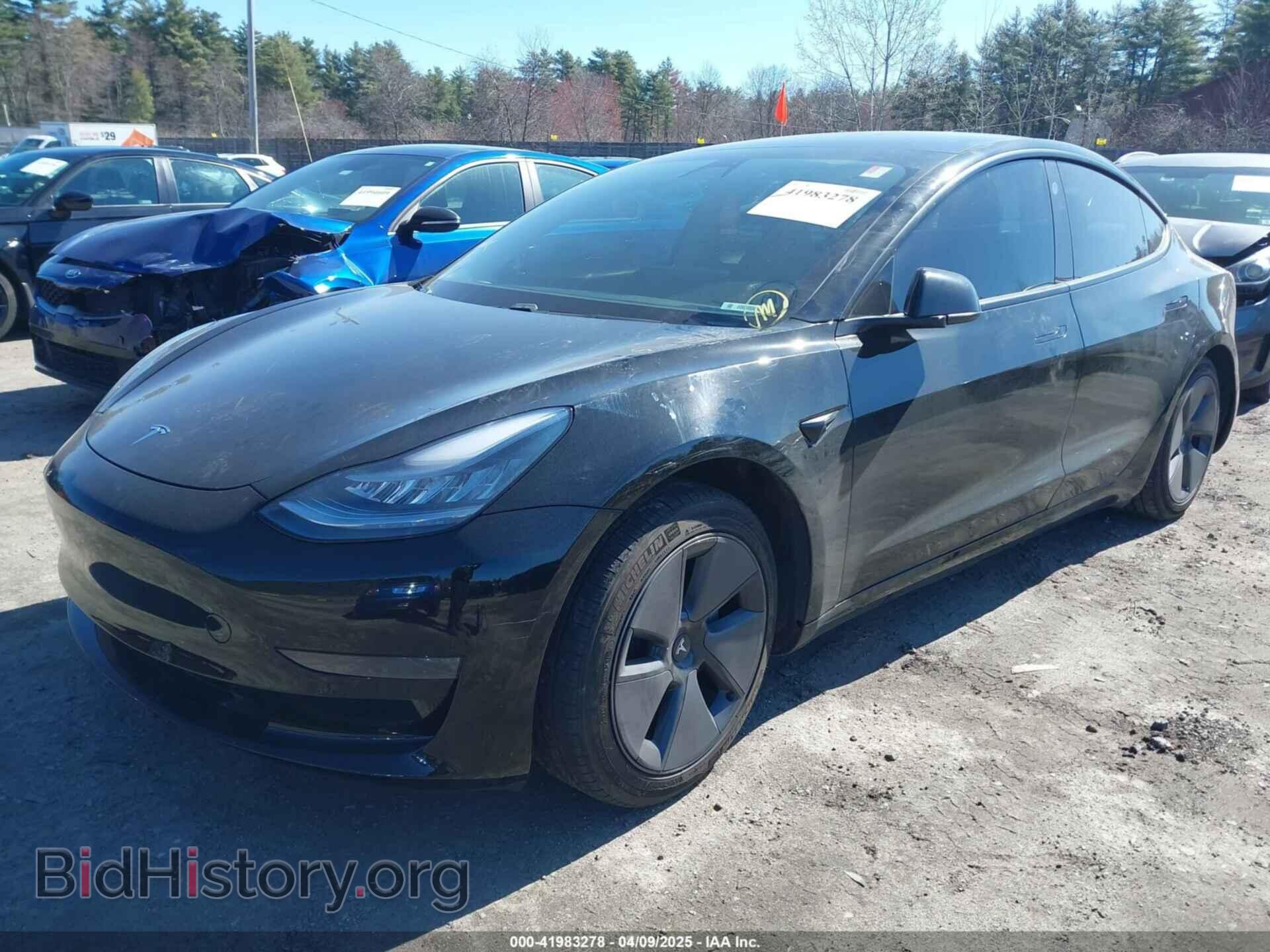 2021 TESLA MODEL 3 - VIN: 5YJ3E1EA1MF851155 - Фото 2