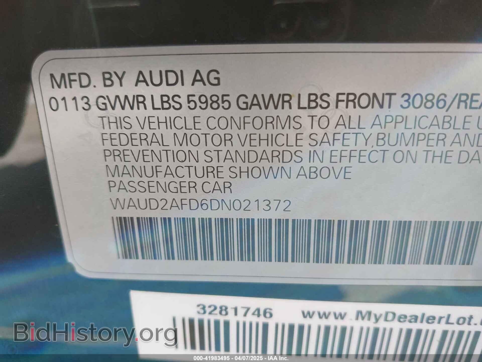 2013 AUDI S8 - VIN: WAUD2AFD6DN021372 - Photo 9