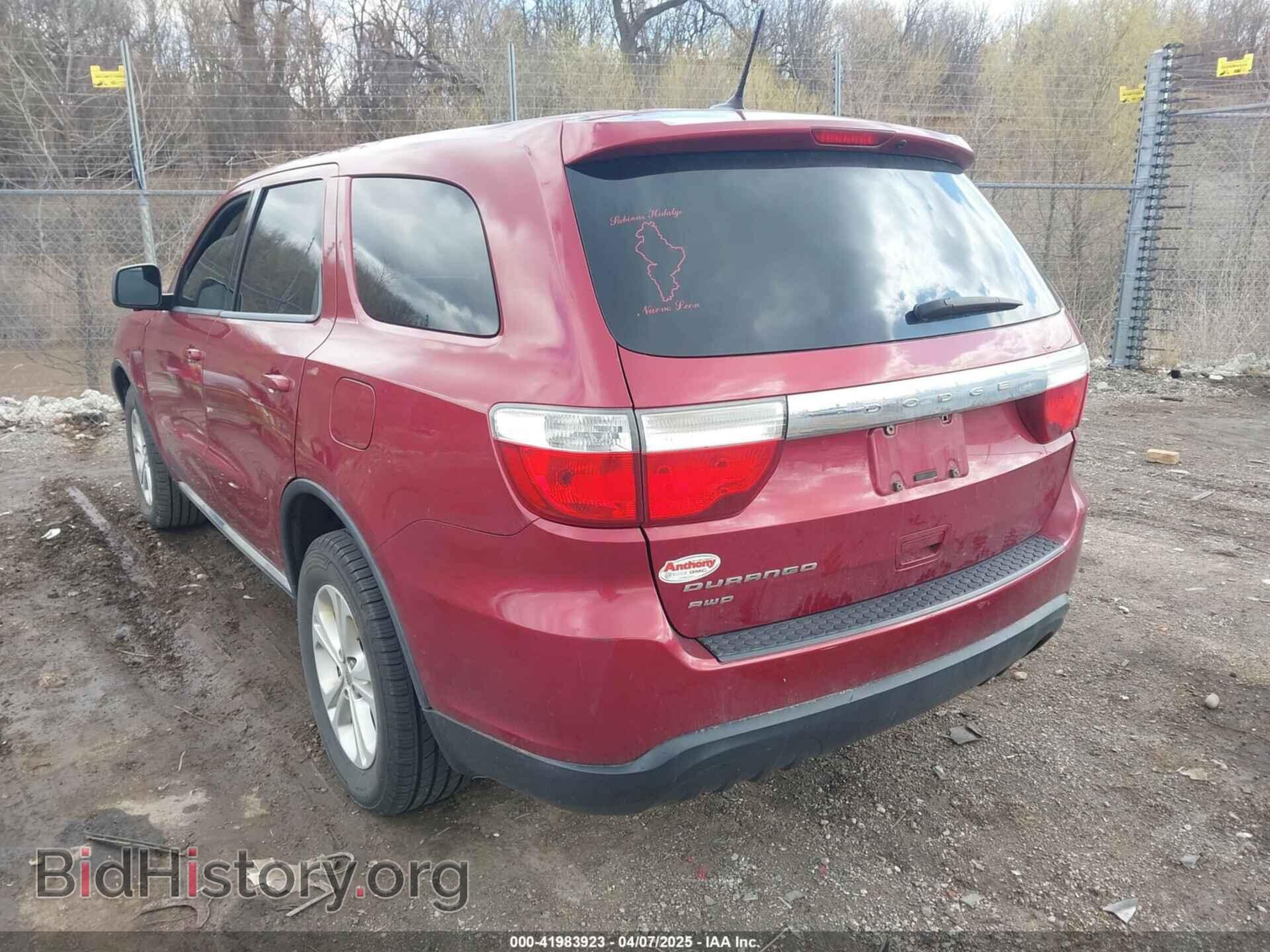 2013 DODGE DURANGO - VIN: 1C4RDJAG4DC682785 - Photo 3