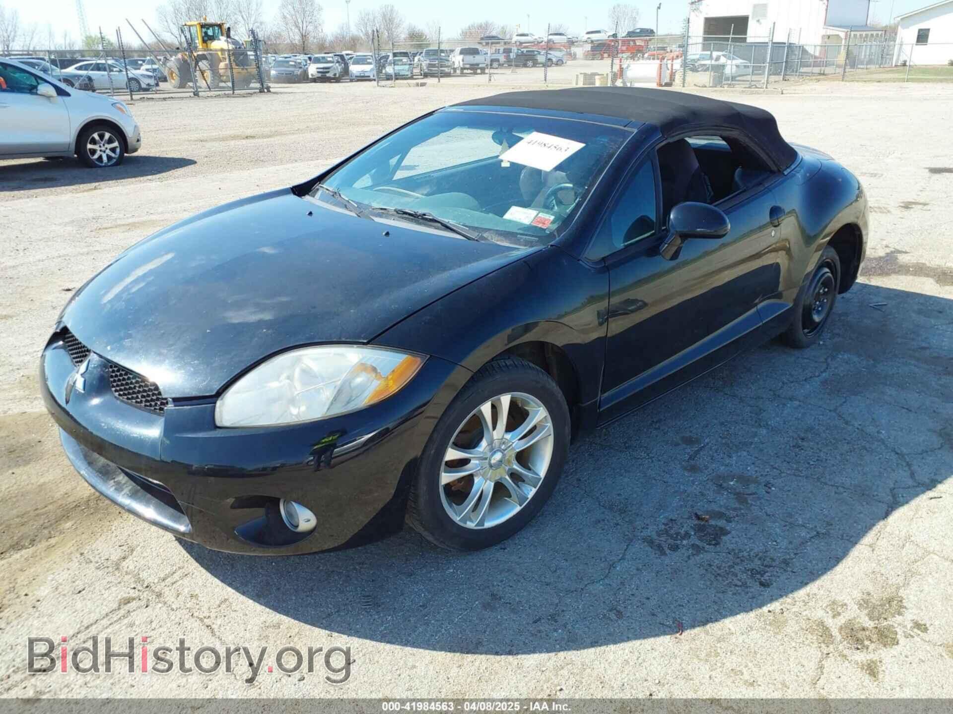 2008 MITSUBISHI ECLIPSE SPYDER - VIN: 4A3AL25F18E002839 - Фото 2