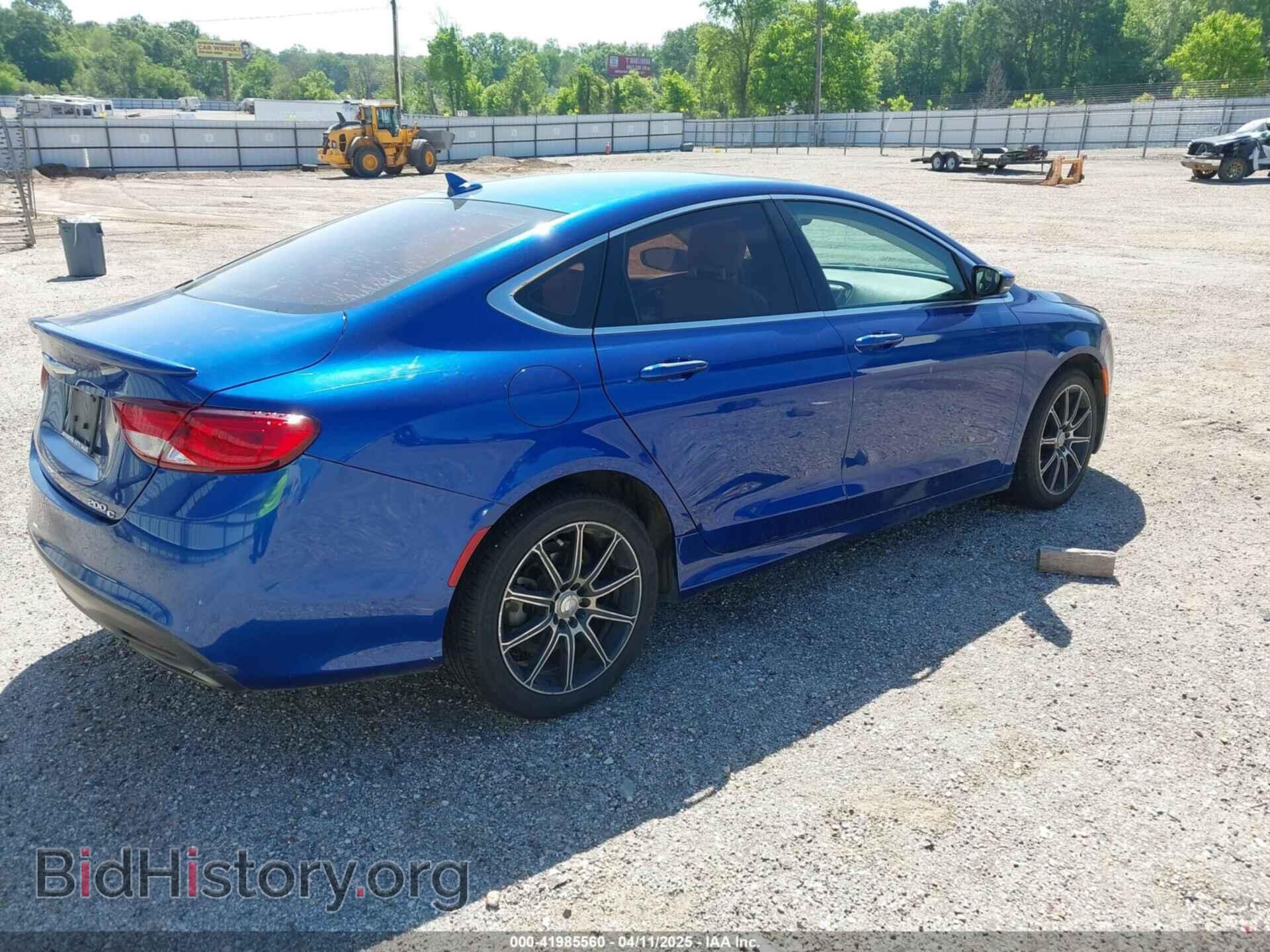 2015 CHRYSLER 200 - VIN: 1C3CCCCG1FN549043 - Фото 4