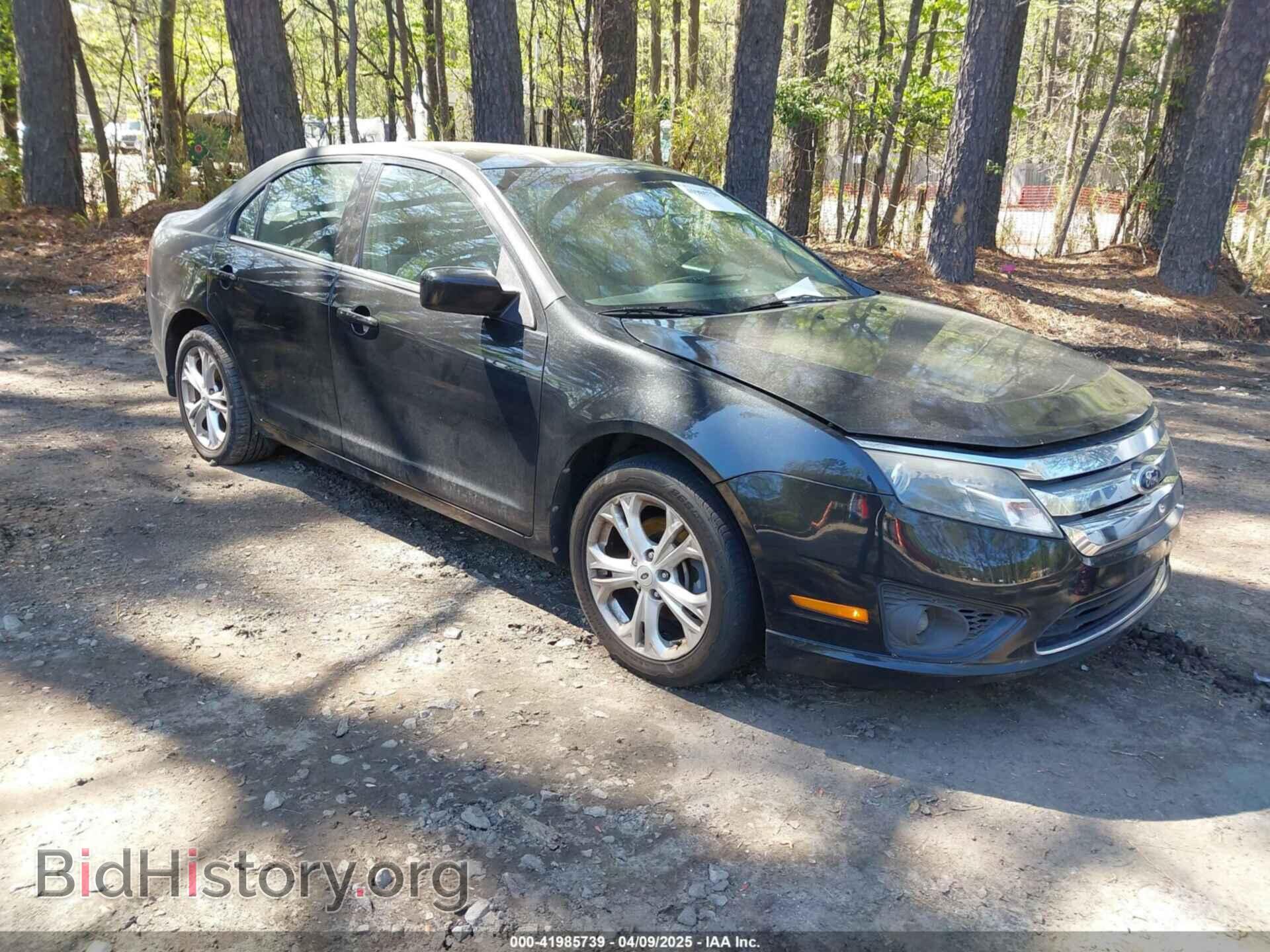 Photo 3FAHP0HA4CR307046 - FORD FUSION 2012