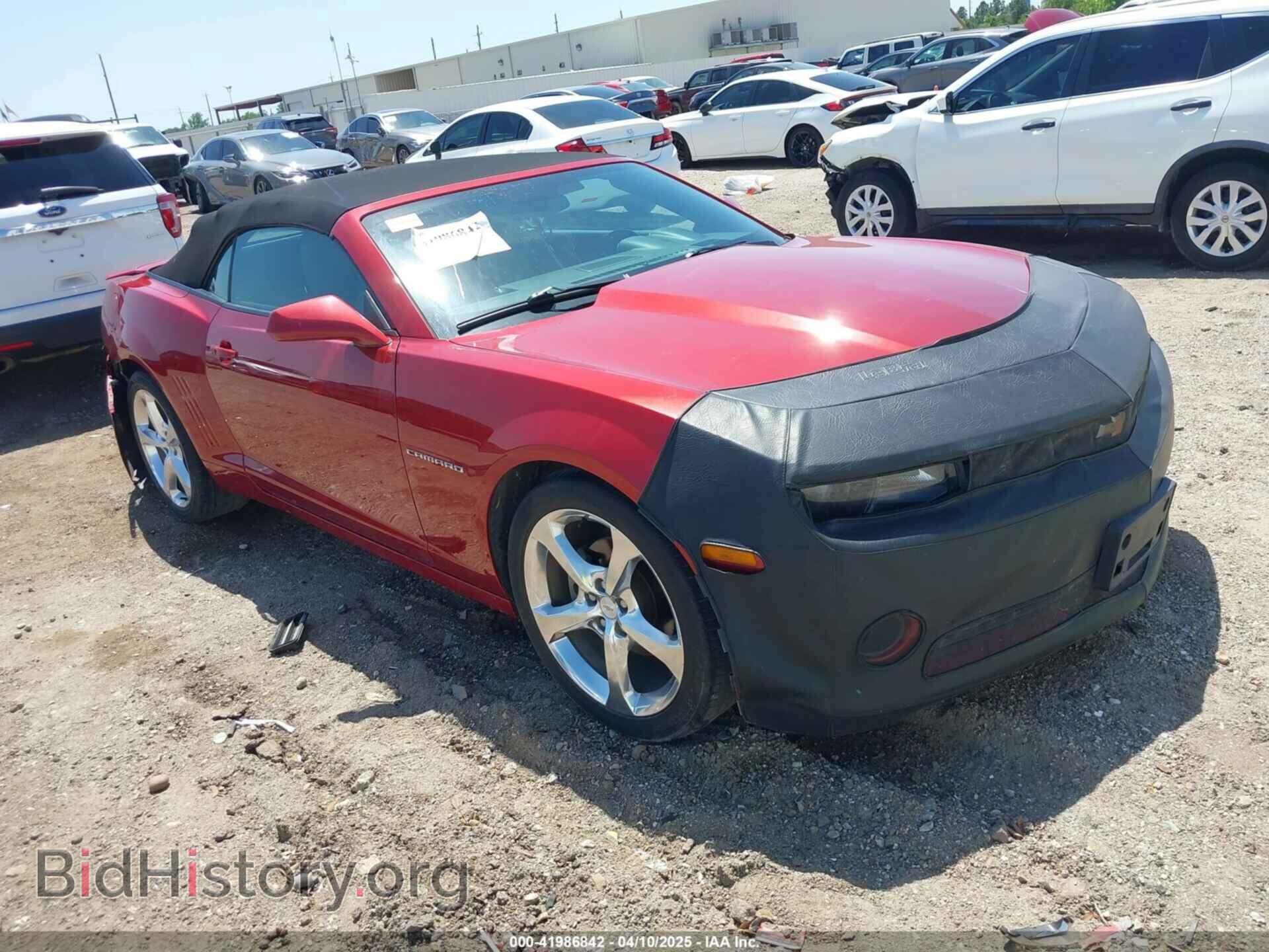 Photo 2G1FF3D32F9284186 - CHEVROLET CAMARO 2015