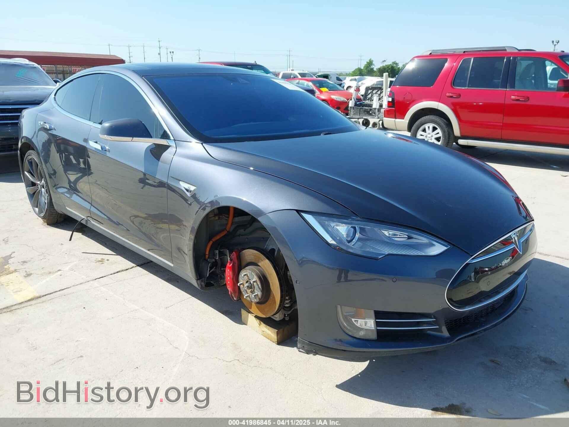 Photo 5YJSA1E41FF104093 - TESLA MODEL S 2015
