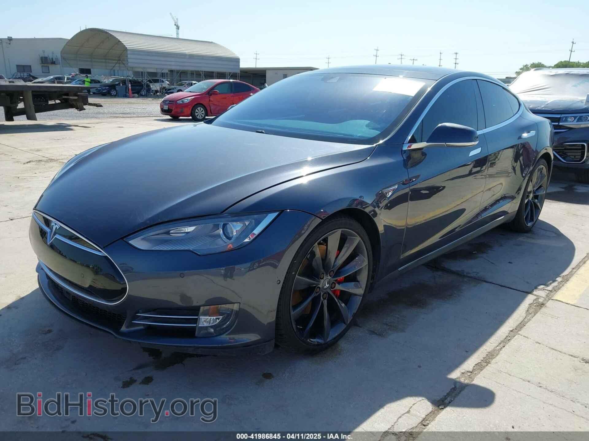 2015 TESLA MODEL S - VIN: 5YJSA1E41FF104093 - Фото 2