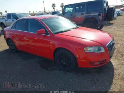 2006 Audi A4 2.0T, red — VIN WAUDF78E46A274066, IAAI