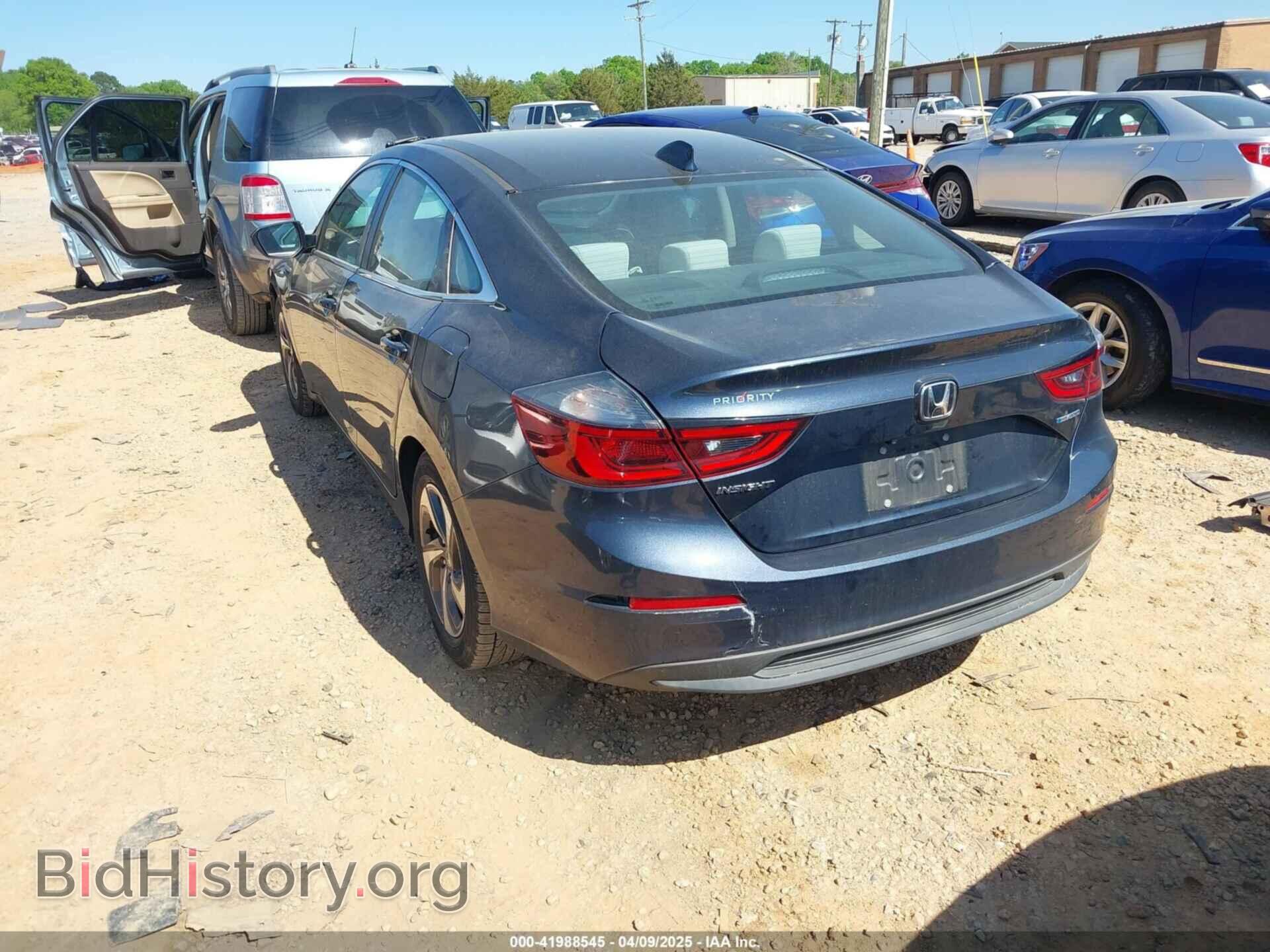 2019 HONDA INSIGHT - VIN: 19XZE4F59KE005629 - Фото 3