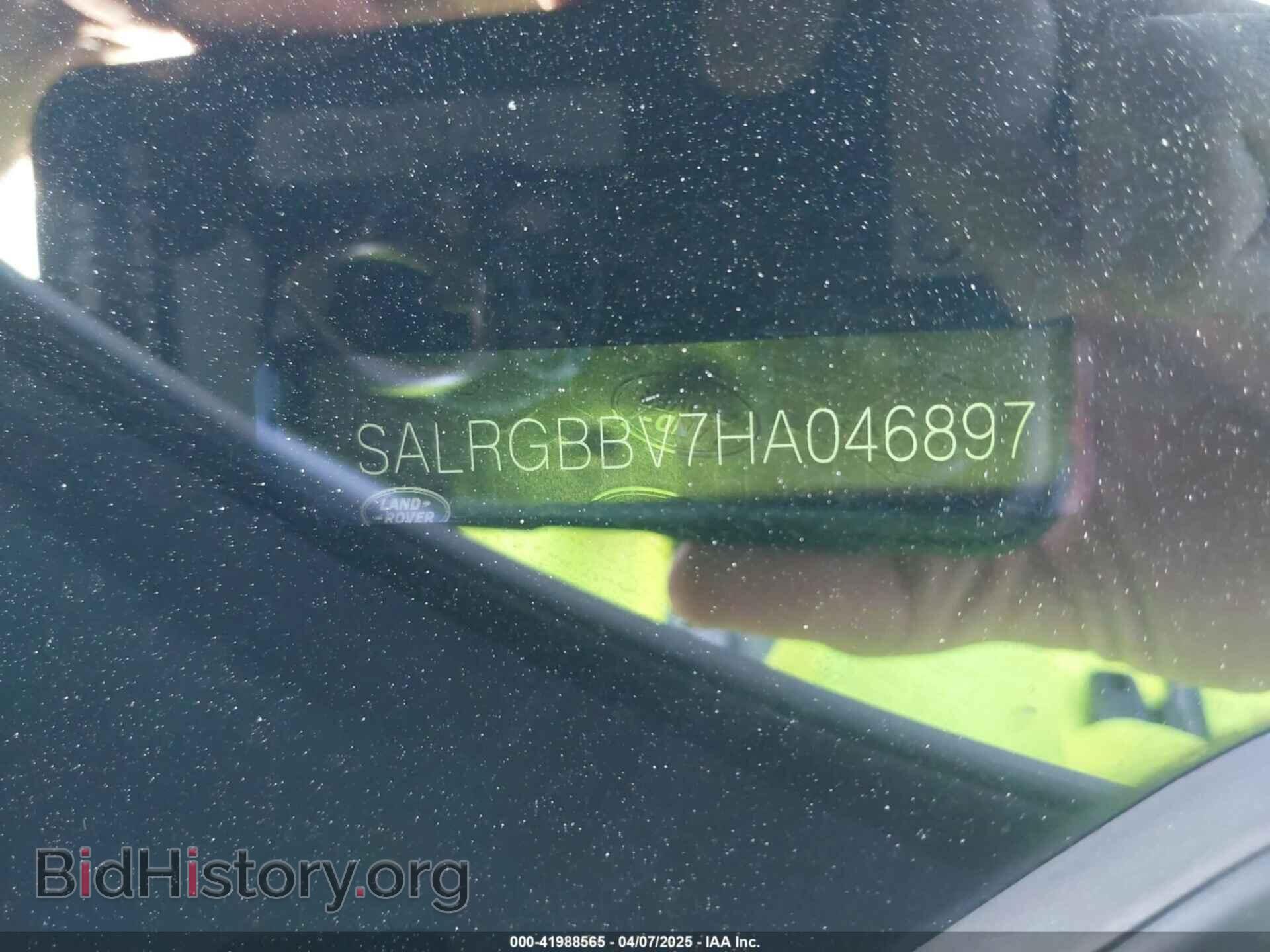 2017 LAND ROVER DISCOVERY - VIN: SALRGBBV7HA046897 - Фото 9