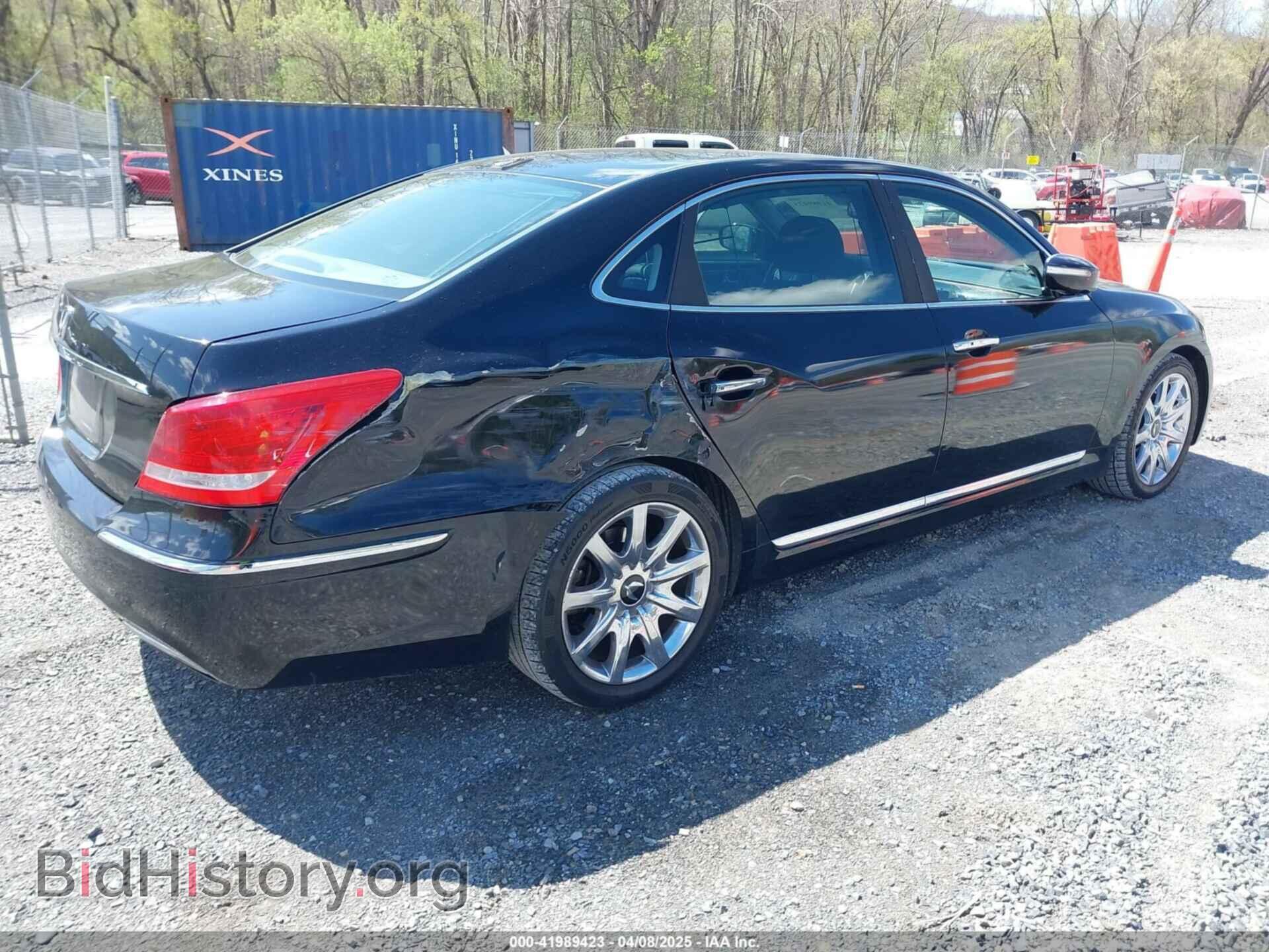 2011 HYUNDAI EQUUS - VIN: KMHGH4JF5BU041717 - Фото 4