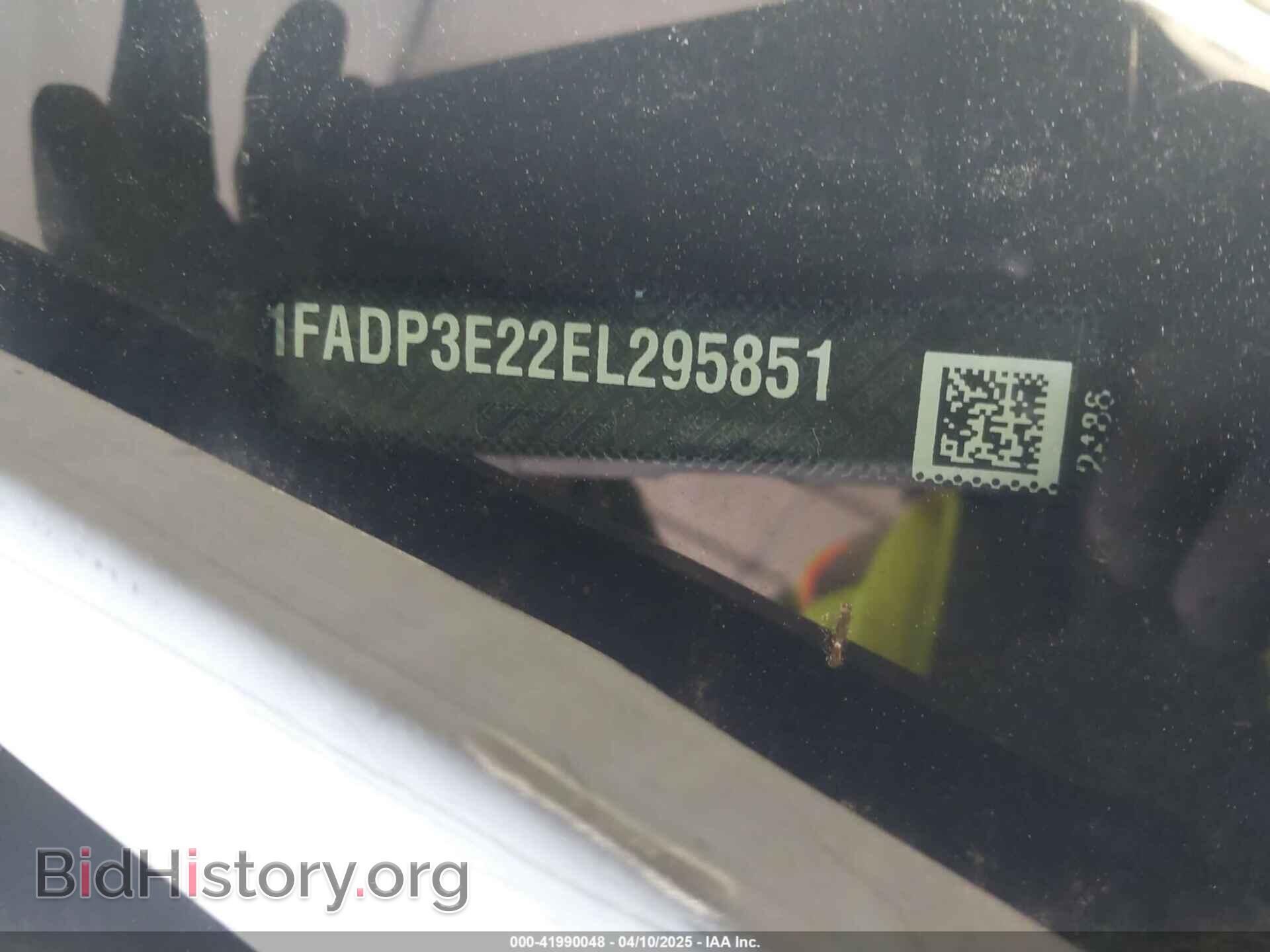 2014 FORD FOCUS - VIN: 1FADP3E22EL295851 - Фото 9
