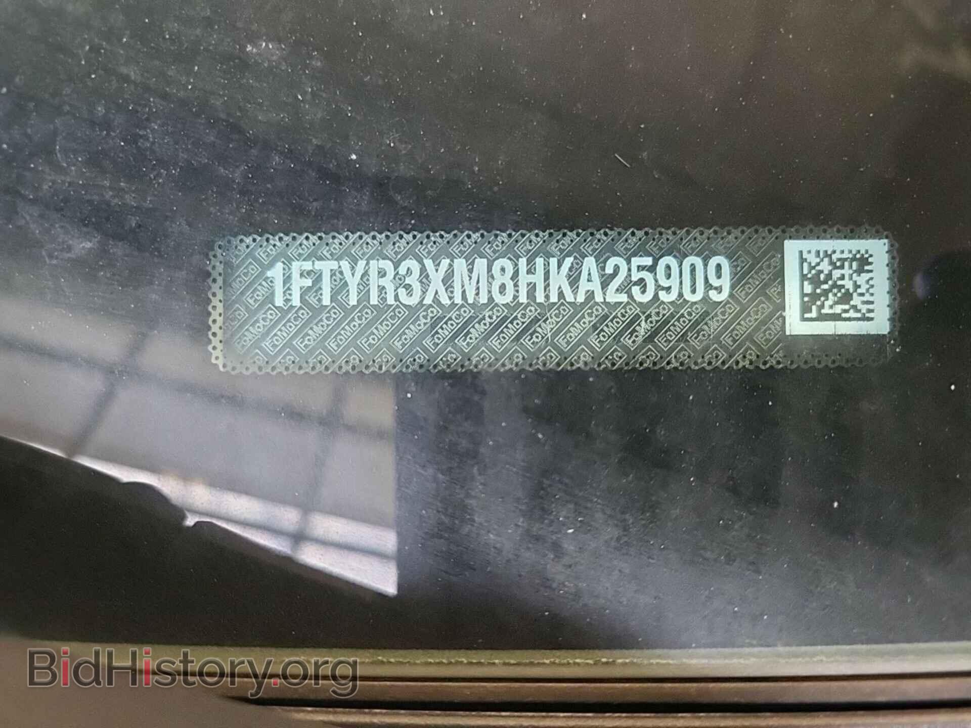 2017 FORD TRANSIT - VIN: 1FTYR3XM8HKA25909 - Фото 6