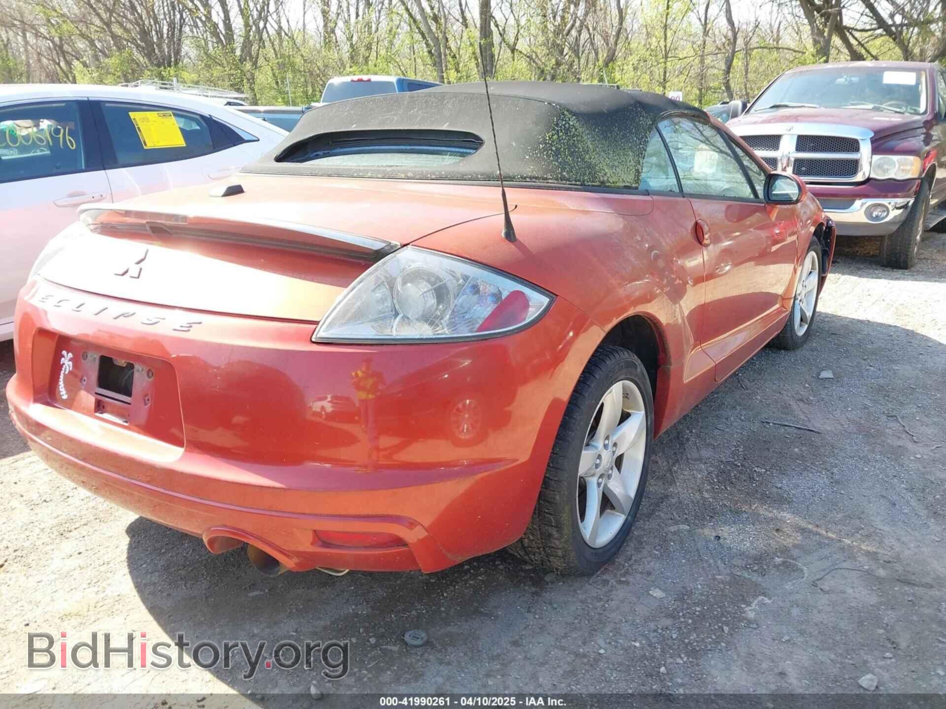 2009 MITSUBISHI ECLIPSE SPYDER - VIN: 4A3AL25F69E010730 - Фото 4