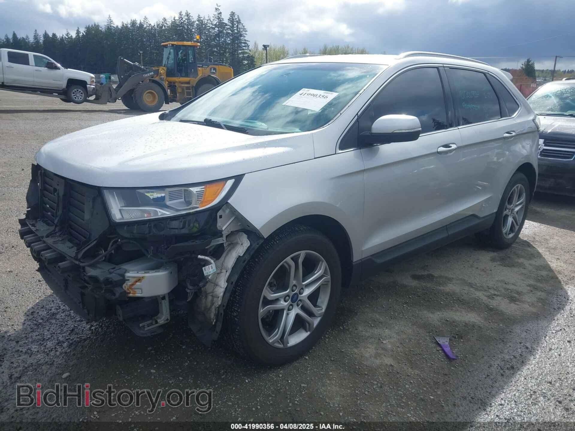 2015 FORD EDGE - VIN: 2FMTK4K95FBB10331 - Фото 2