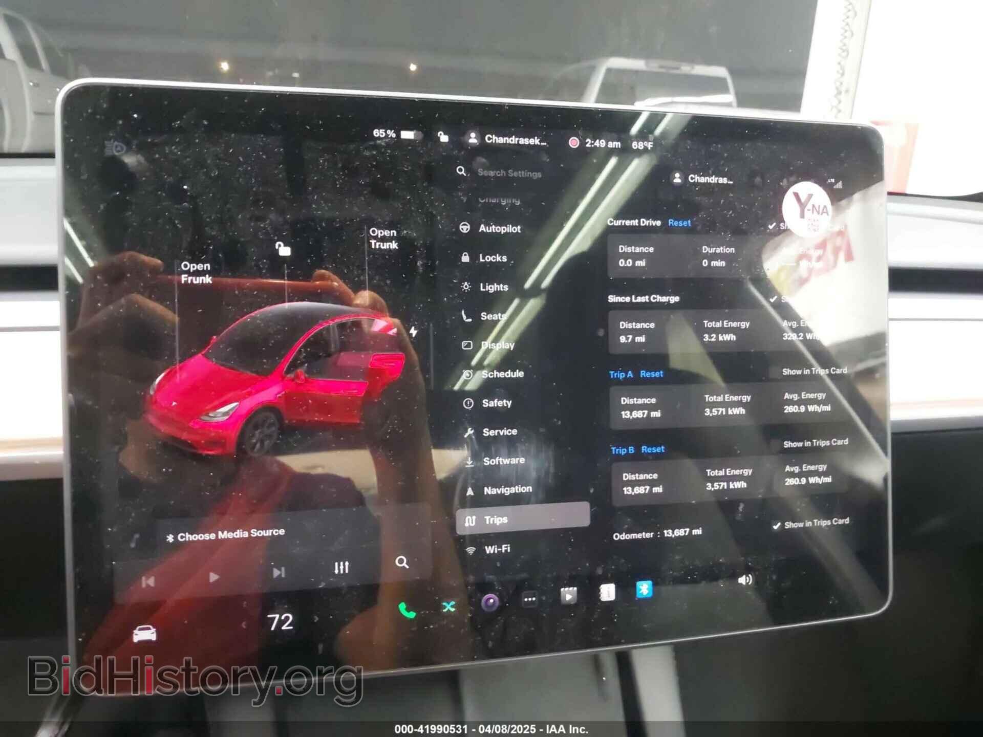 2024 TESLA MODEL Y - VIN: 7SAYGDEE2RF128512 - Фото 7