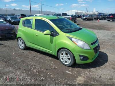 2015 Chevrolet SPARK LS Manual, green — VIN KL8CA6S99FC788835, IAAI